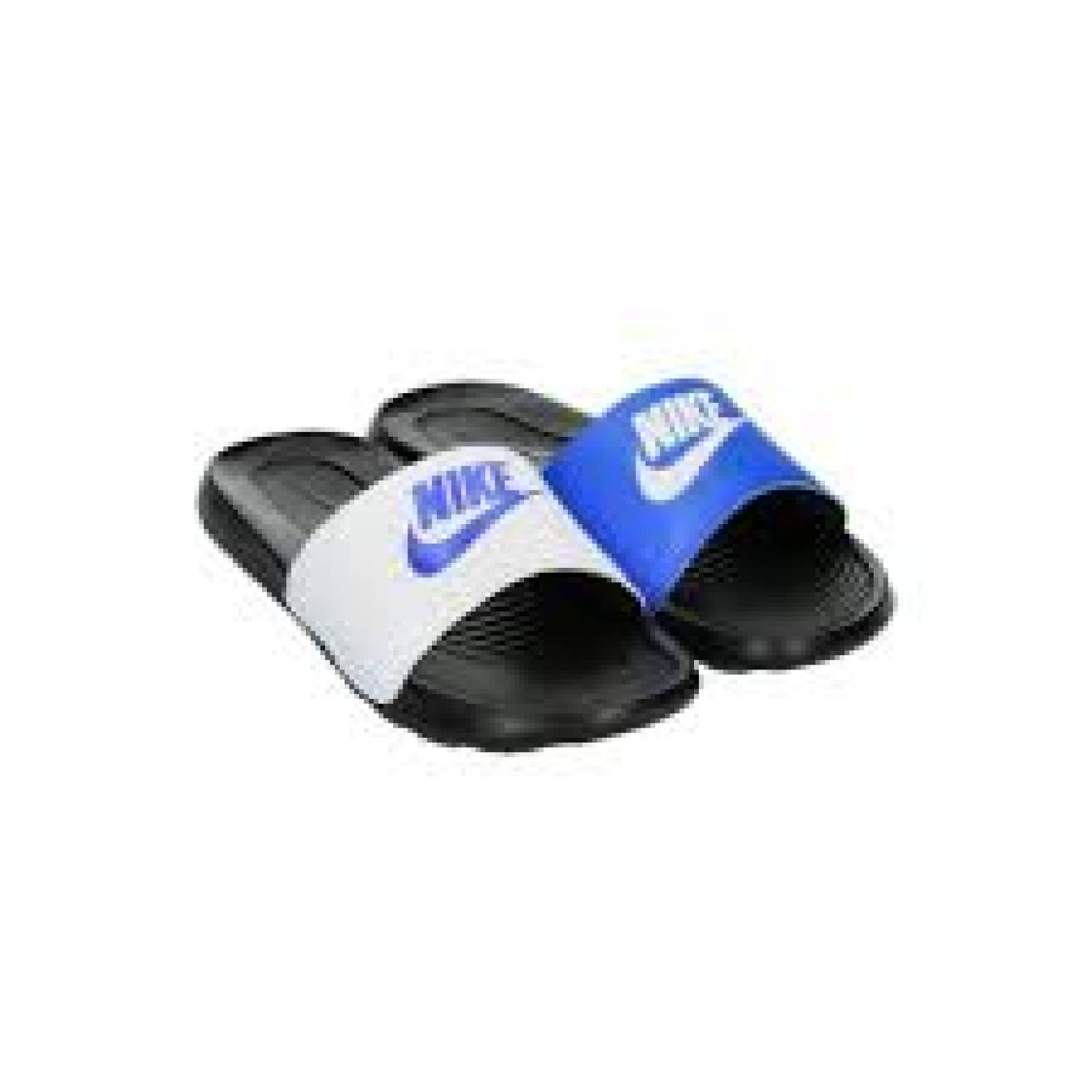 nike slides sandalias nike azul