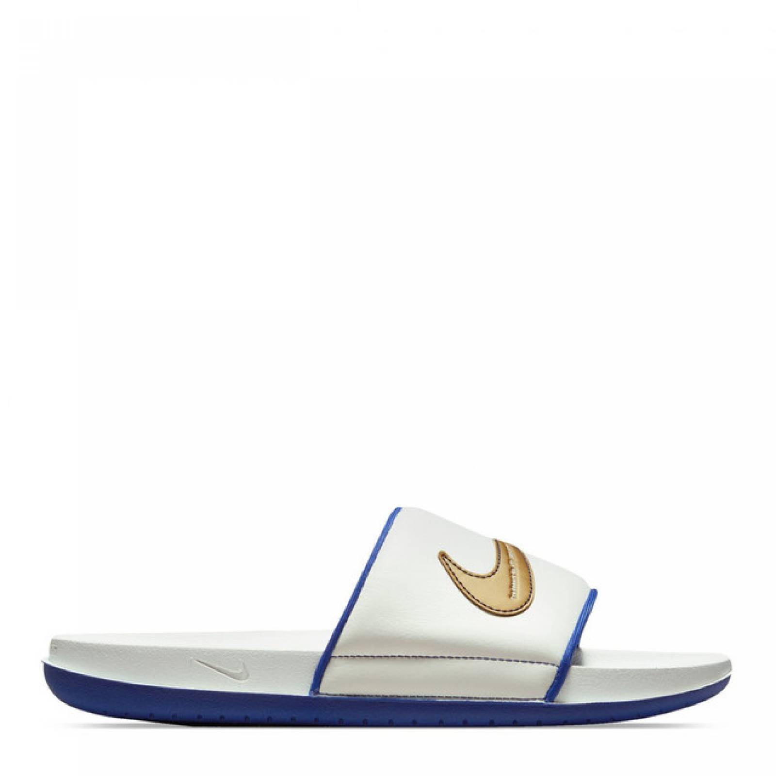 Sandalia Nike Offcourt Slide DH8081 100 Color Beige/Azul