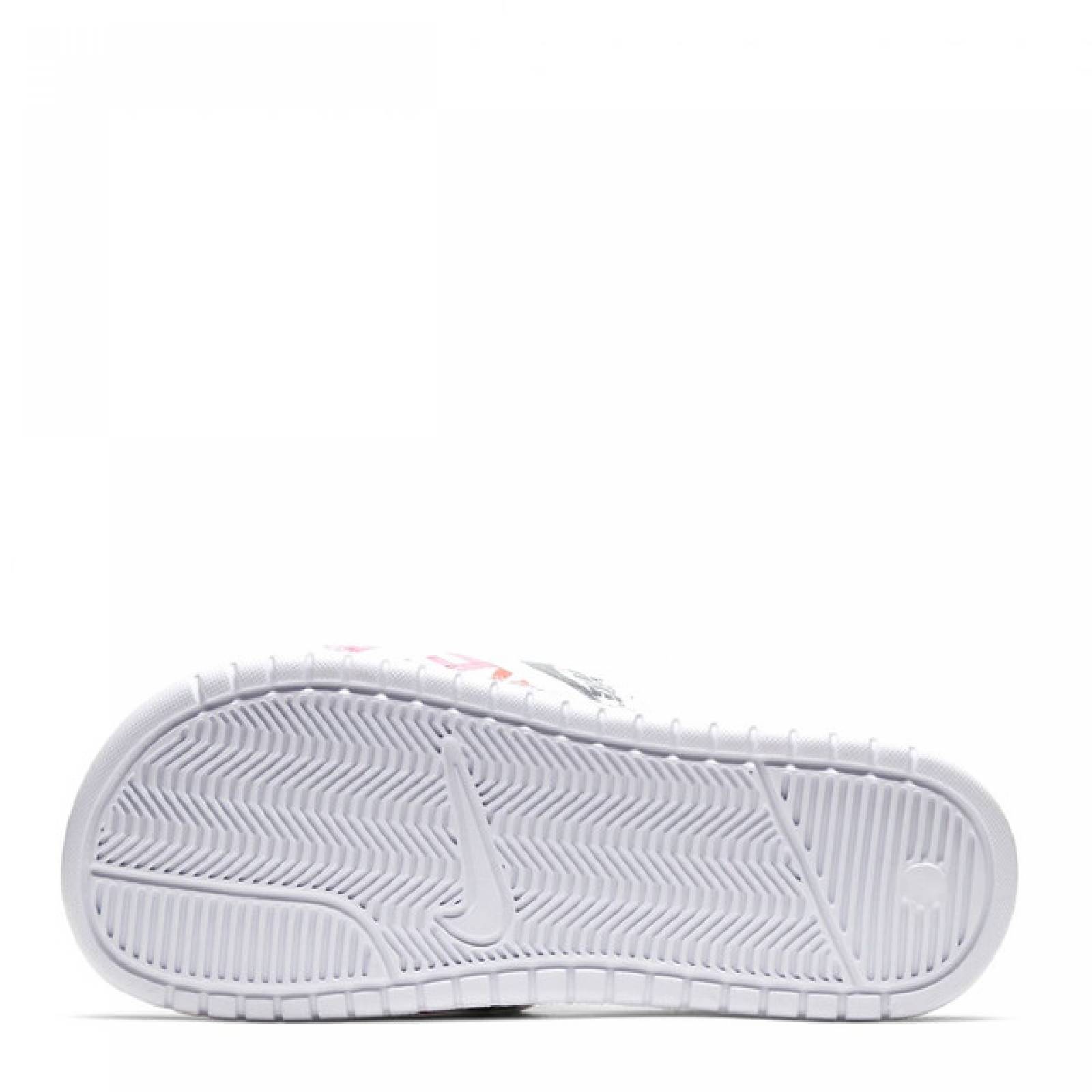 Sandalia Nike Benassi JDI Print 618919 119 Color Blanco