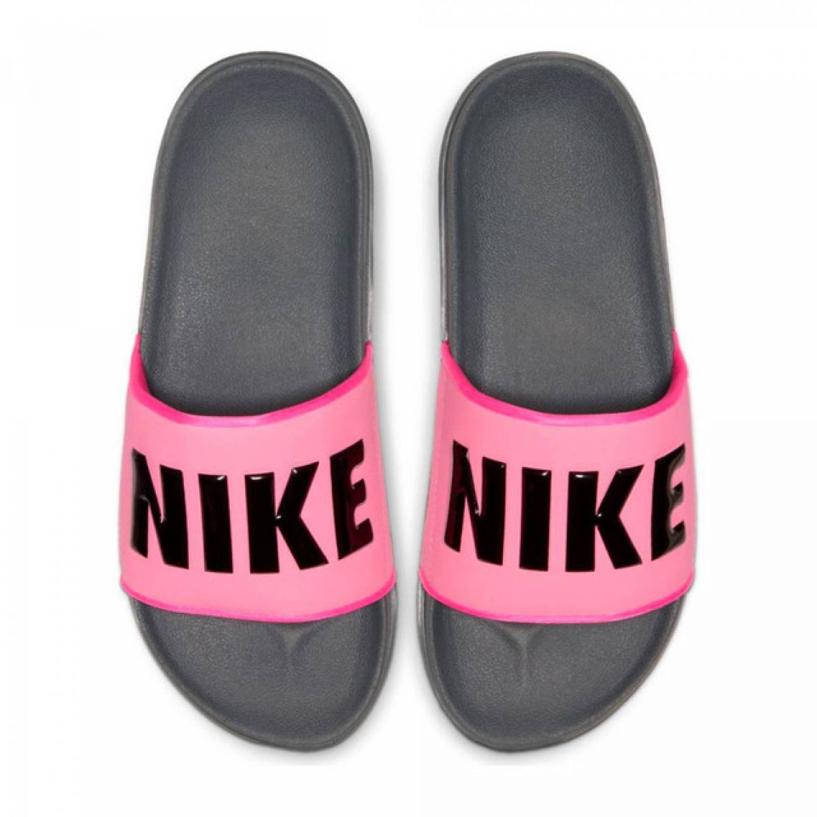 Sandalia Nike Offcourt Slide BQ4632 600 Color Gris/Rosa
