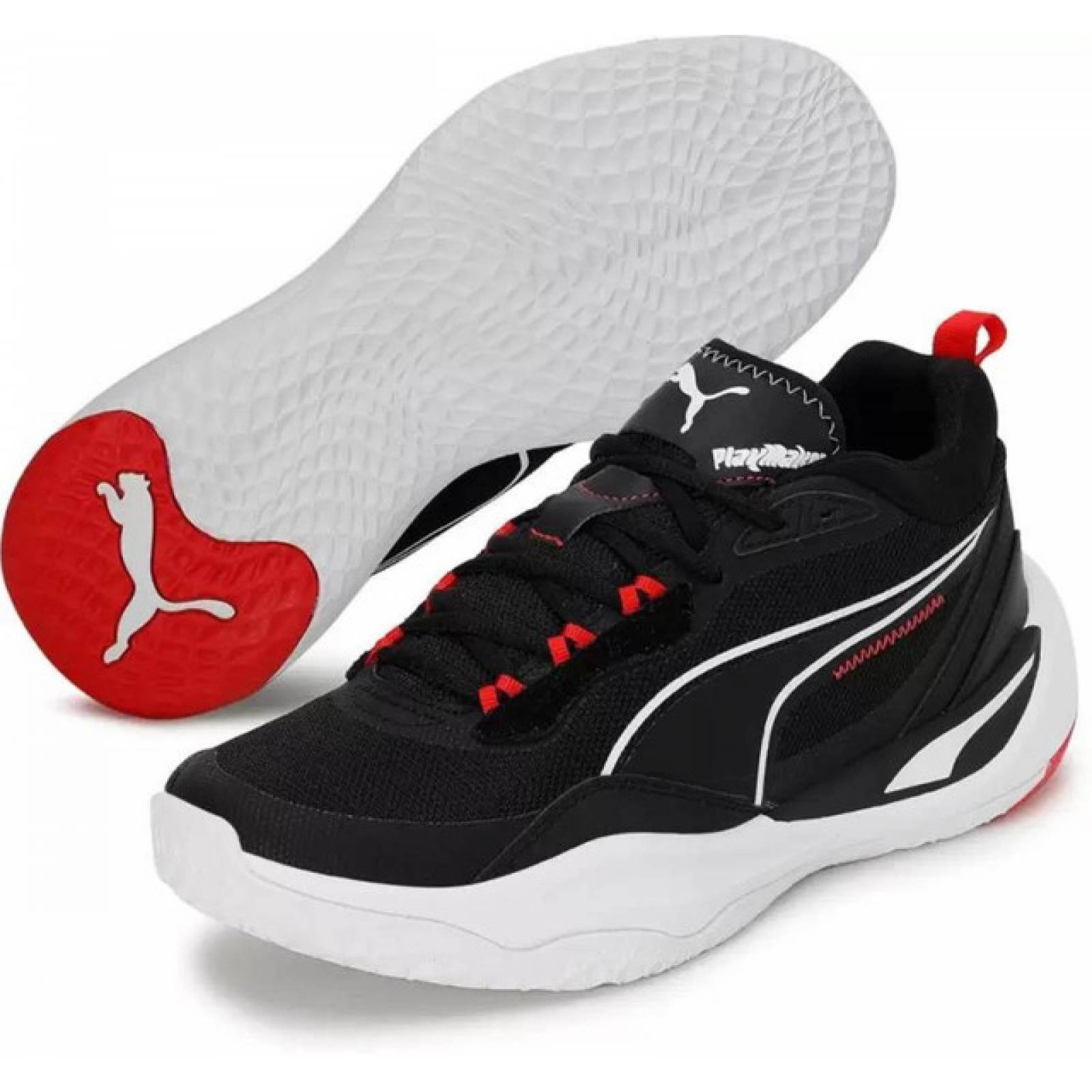 Tenis Deportivo Puma Playmaker 385841 01 Color Negro