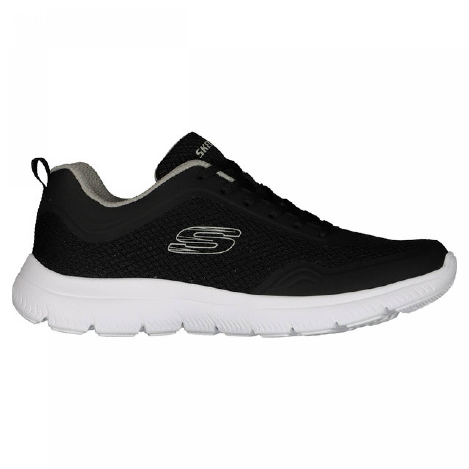 Tenis Deportivo Skechers Summits Color Negro Blanco Para