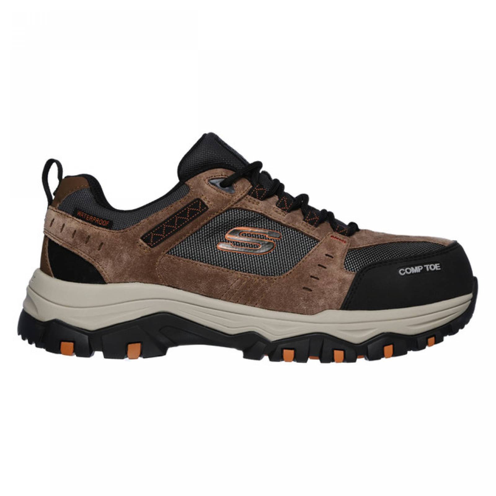 Tenis Deportivo Skechers Greetah Color Cafe Para Hombre