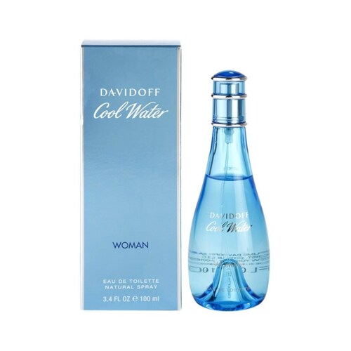 Perfume Cool Water Woman De Davidoff Eau De Toilette 100 ml.
