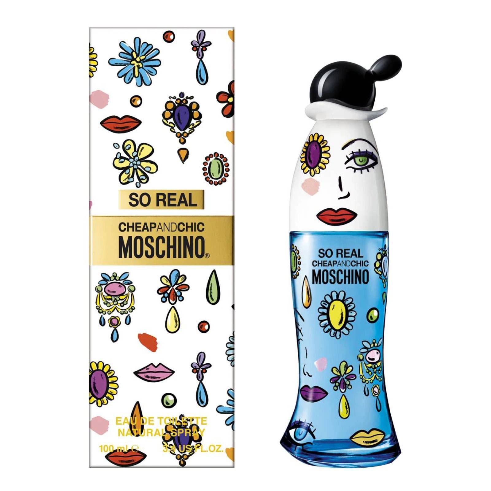 Perfume Para Dama Moschino SO REAL CHEAP & CHIC EDT100 Ml.
