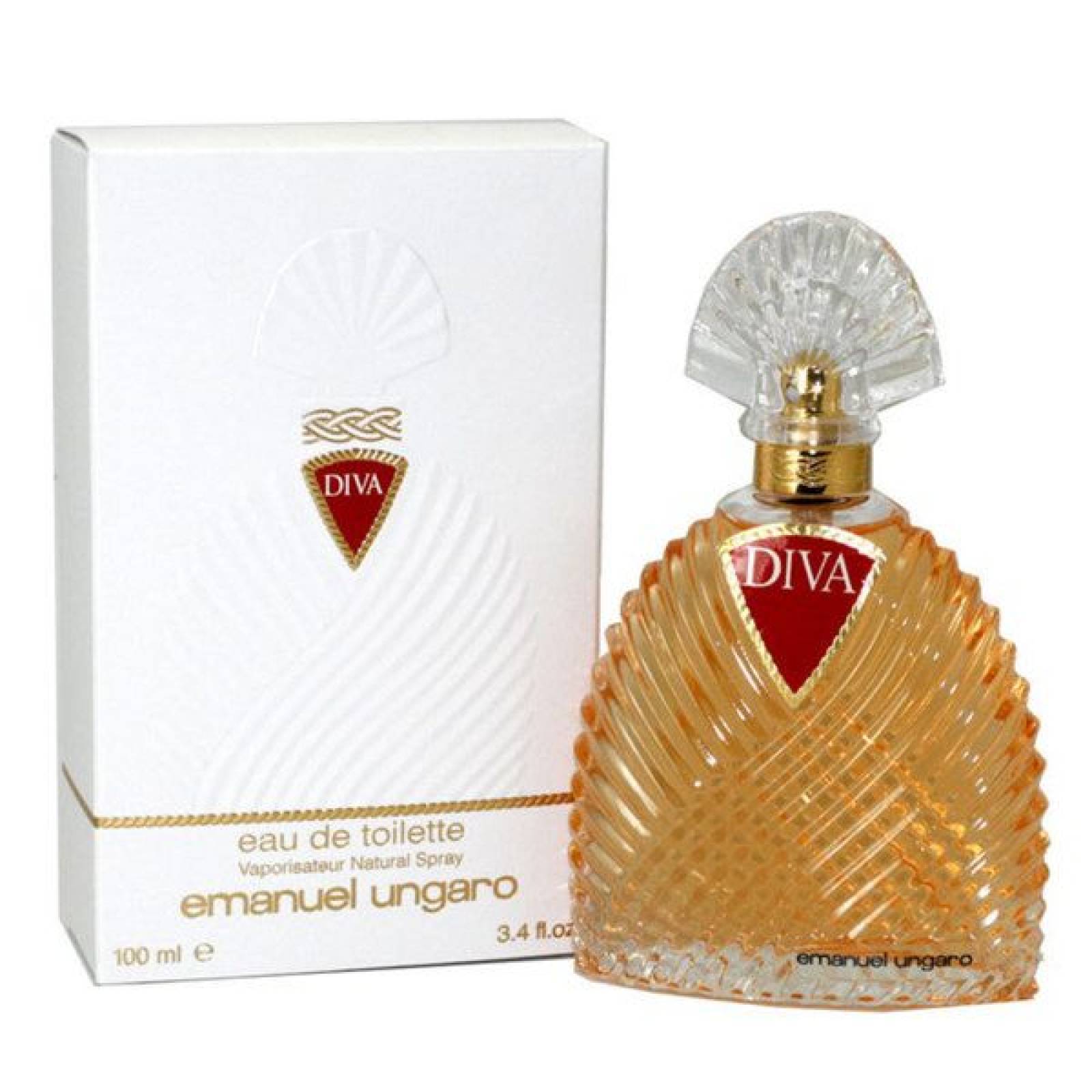 Perfume Para Dama Emanuel Ungaro DIVA Eau de Toilette 100 Ml.