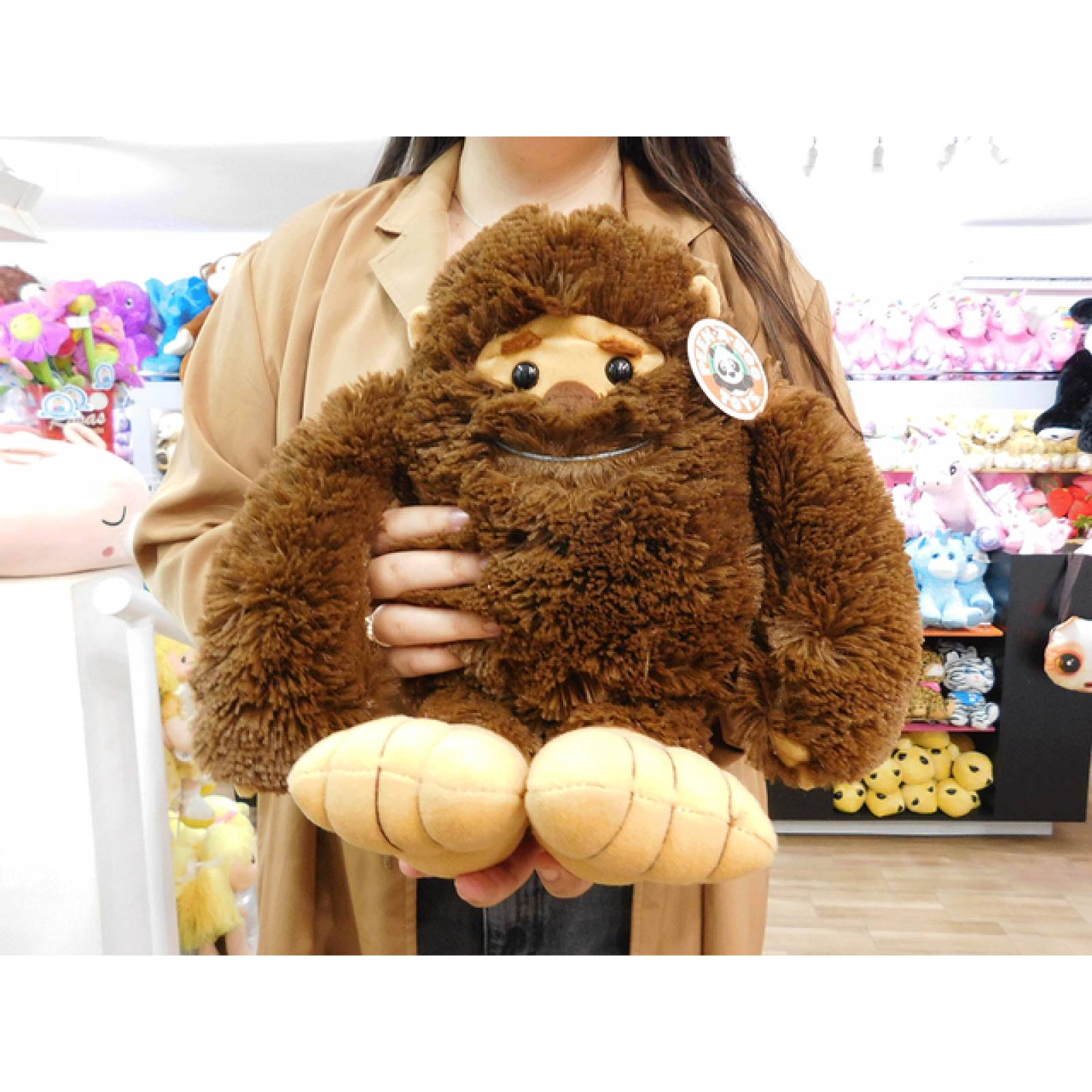 Pie grande de peluche 38cm PELUCHERIA