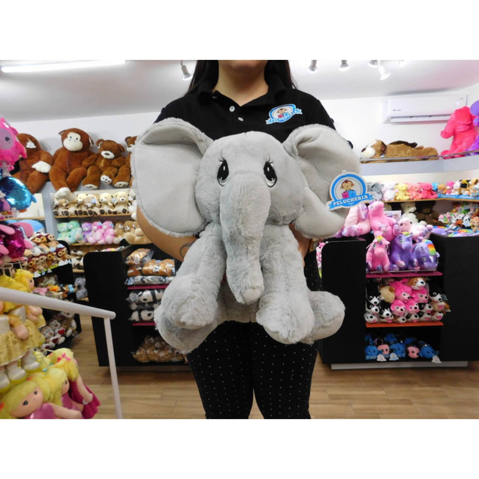 Elefante de peluche 35cm PELUCHERIA