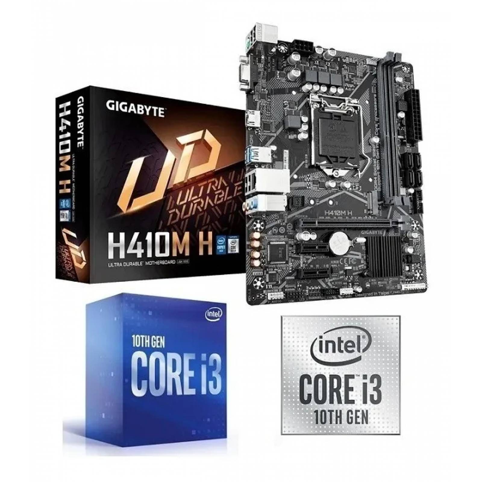 Kit Actualizacion Gamer Core I3 10ma. Generacion Tarjeta Madre