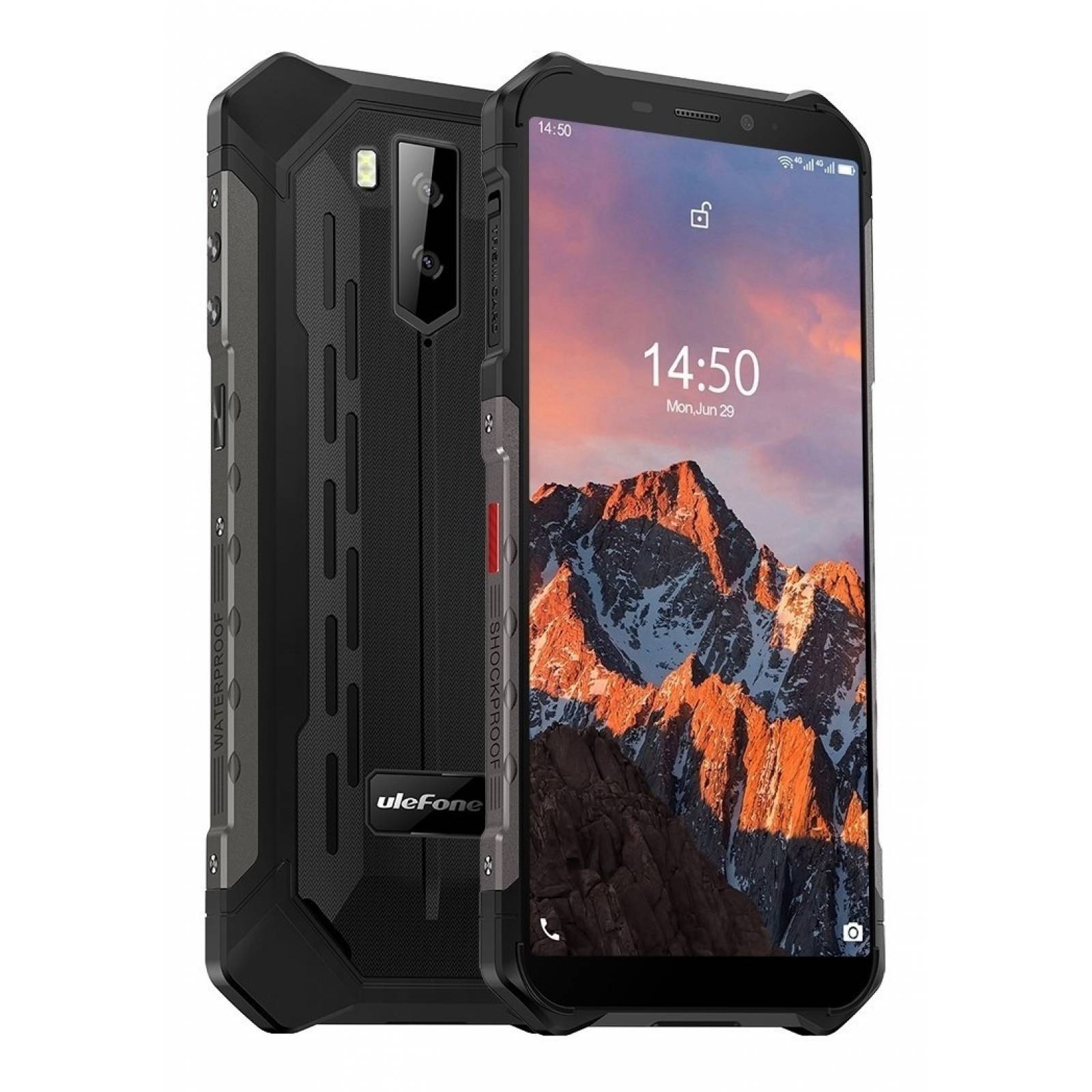 Ulefone Armor X5 Pro Negro 4gb Ram 64 Int  Android 10