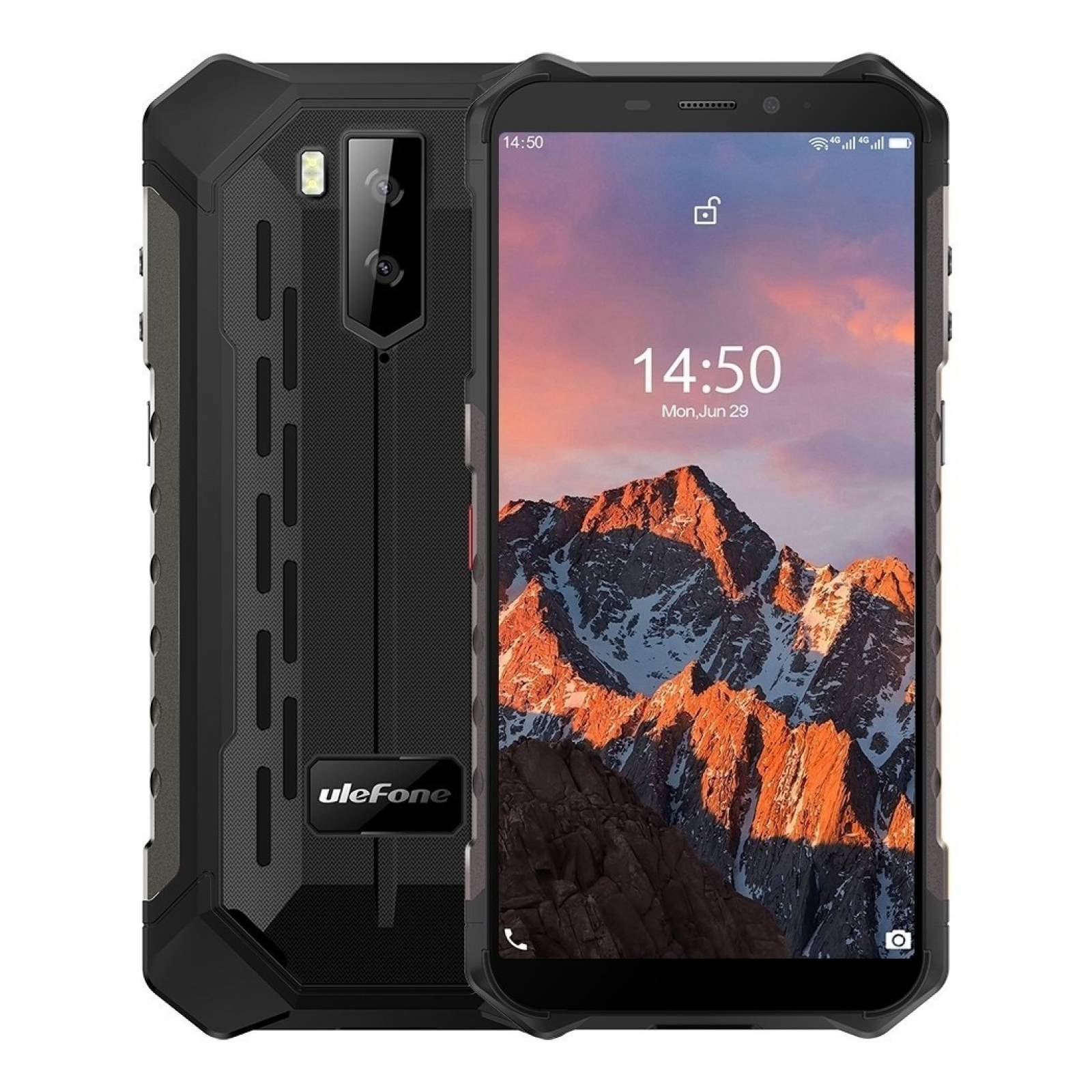 Ulefone Armor X5 Pro Negro 4gb Ram 64 Int  Android 10