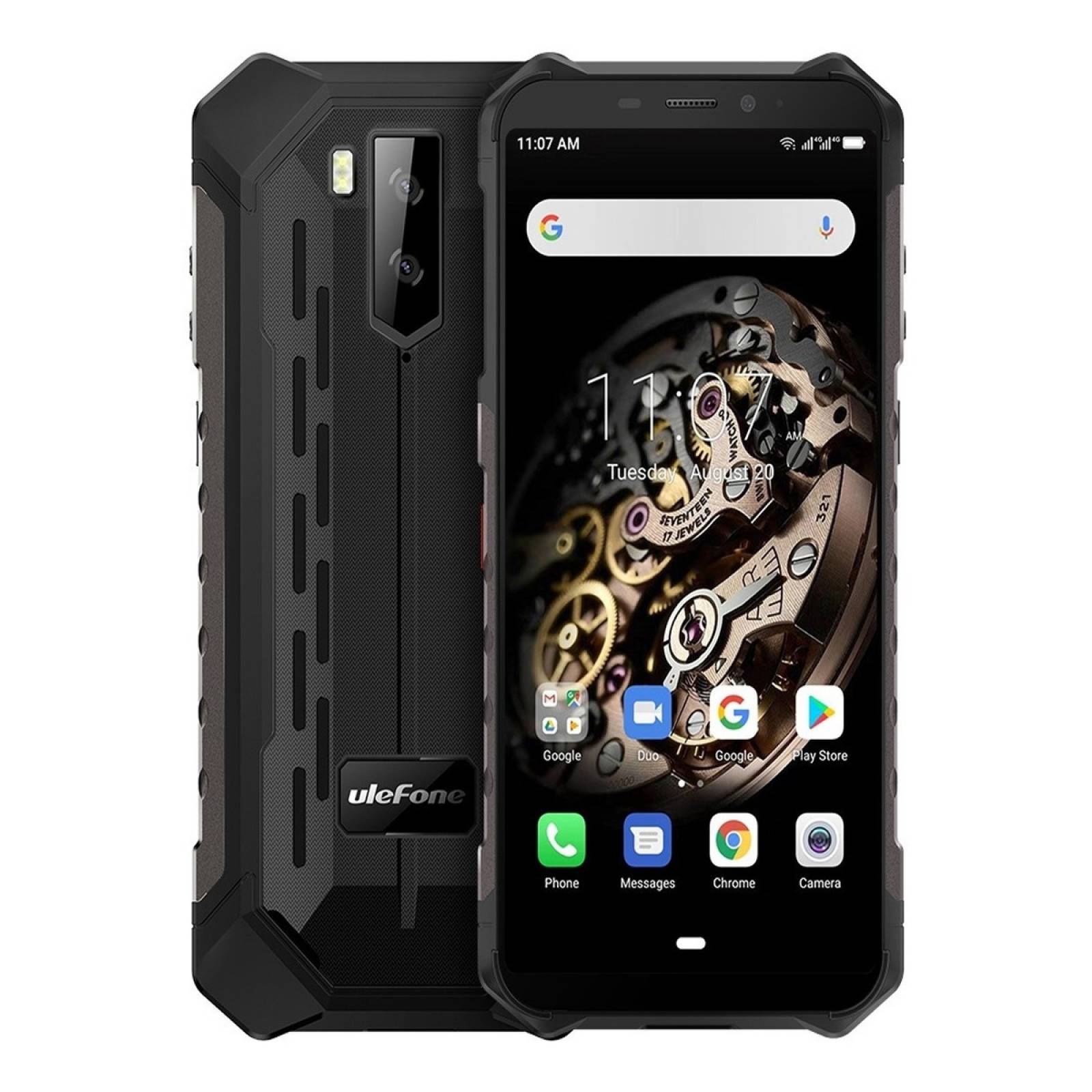 Ulefone Armor X5 Pro Negro 4gb Ram 64 Int  Android 10