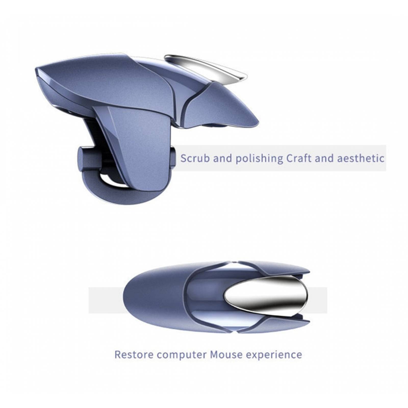 Blue Shark Smart Phone Gaming Gatillo Móvil Para Pubg