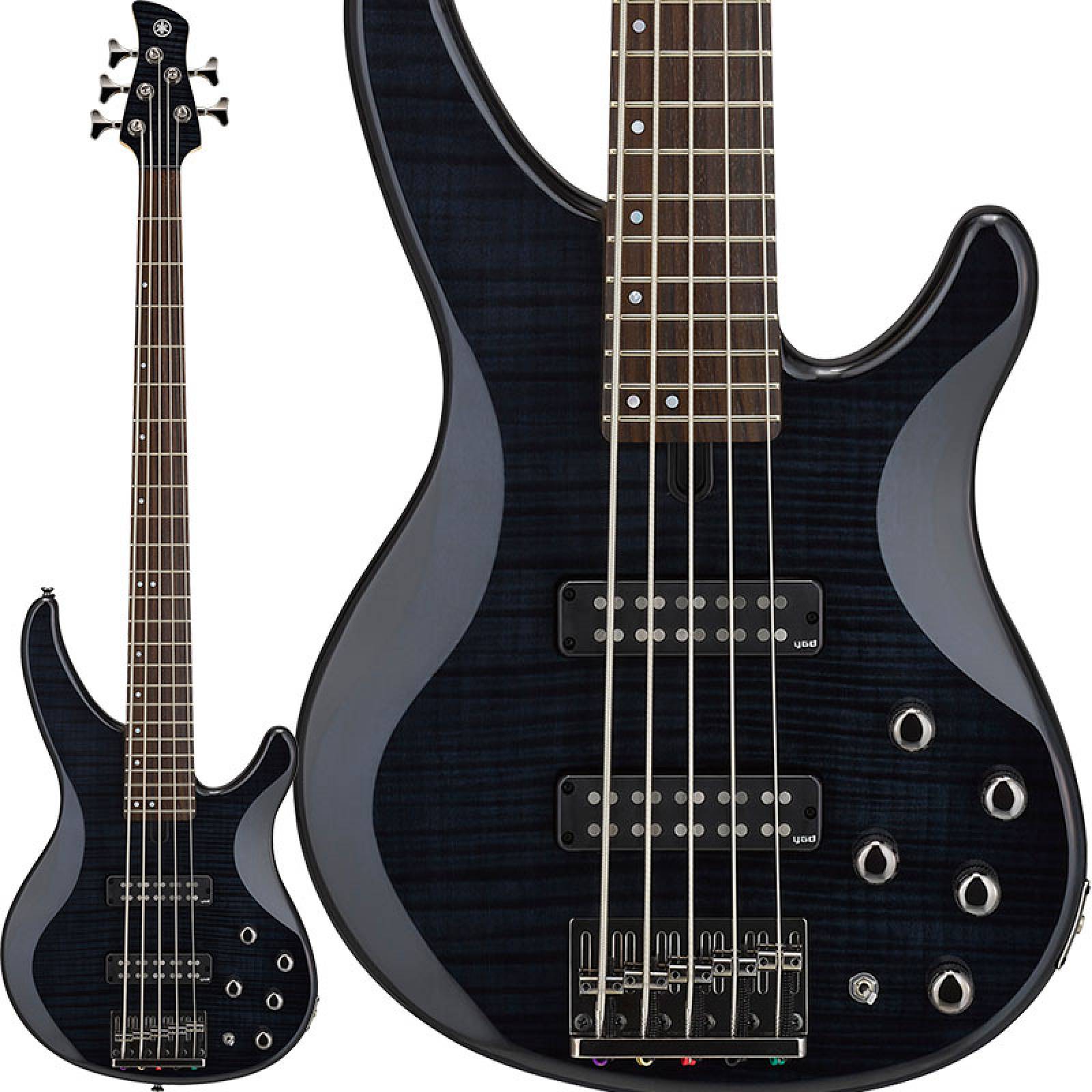 Yamaha Bajo Pasivo/activo TRBX605FMTBL Trans Black 5 Cuerdas