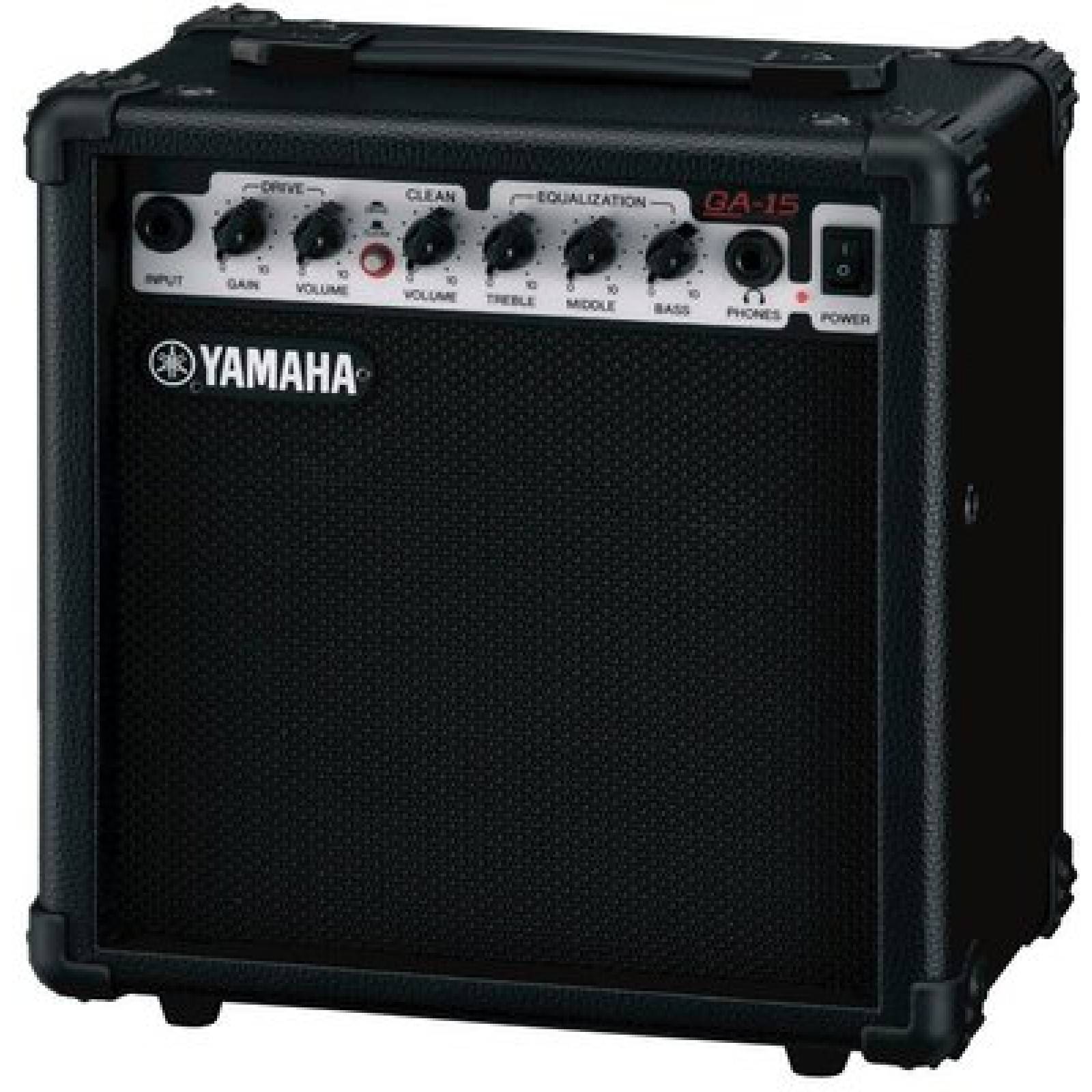 Yamaha Paquete De Guitarra Amplificador Y Accesorios ERG121GPIIBL Negro