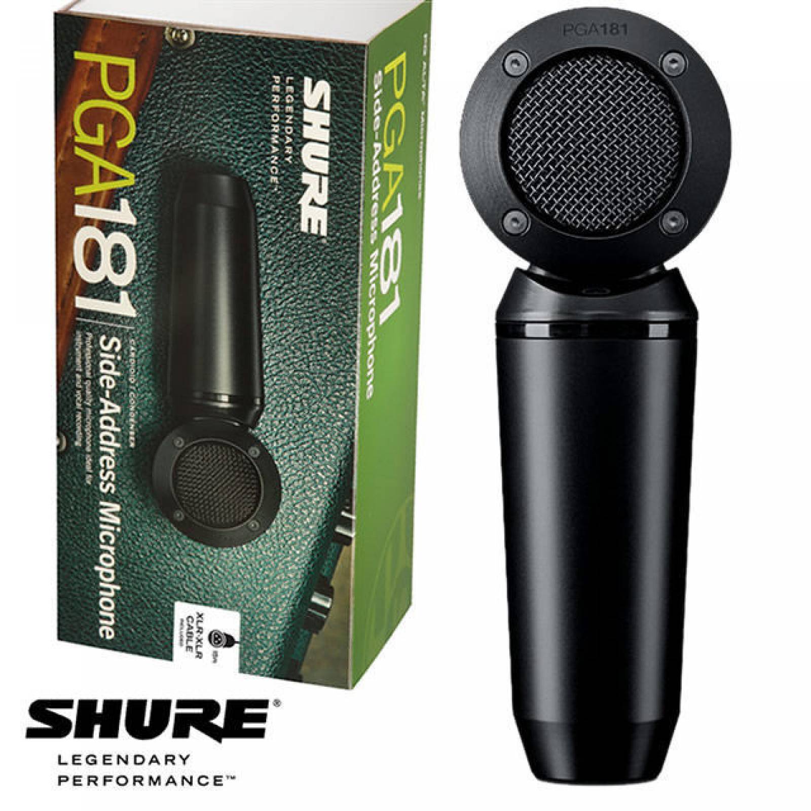 Shure Micrófono profesional Condensador PG181-XLR original