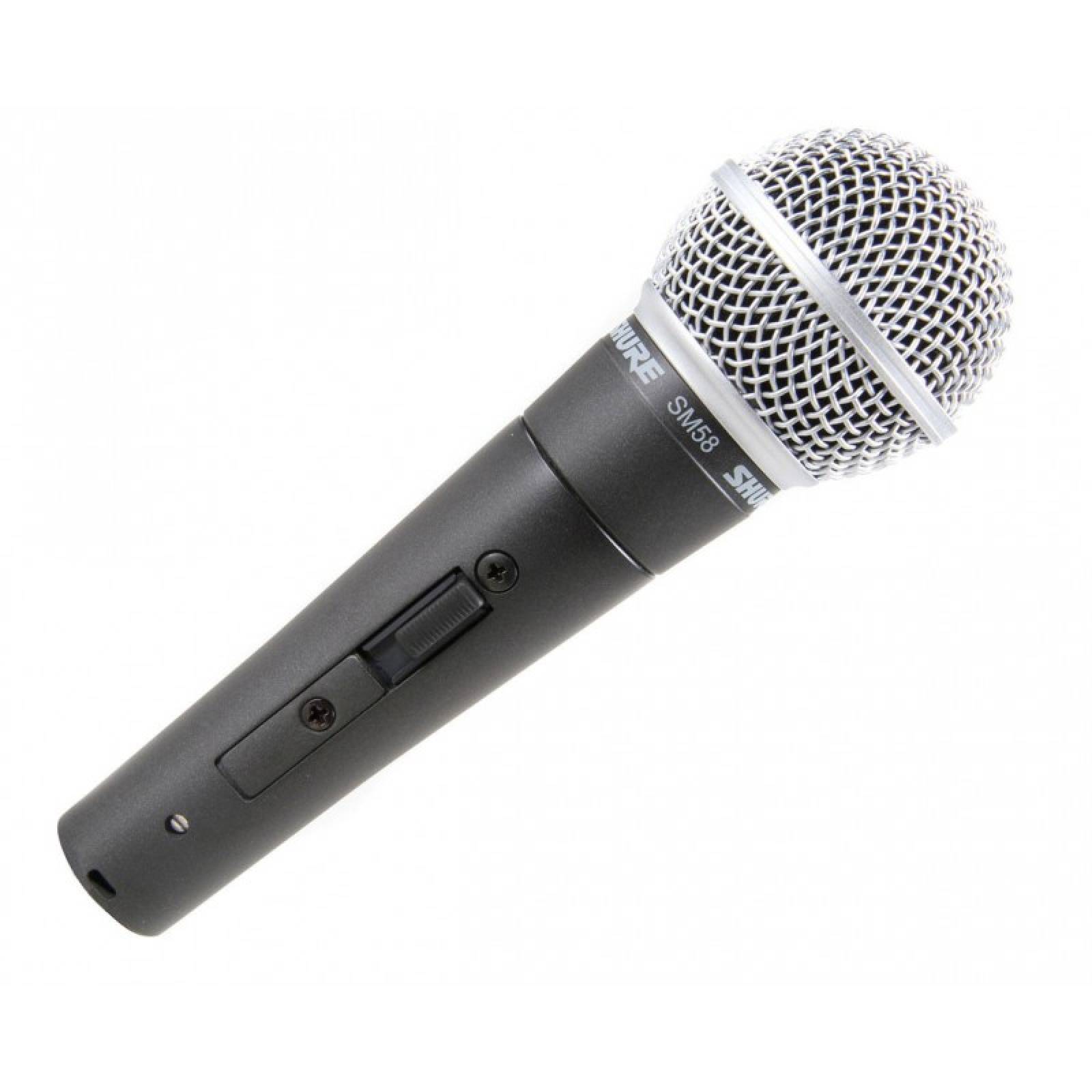 Shure Micrófono profesional SM58S original c/ switch