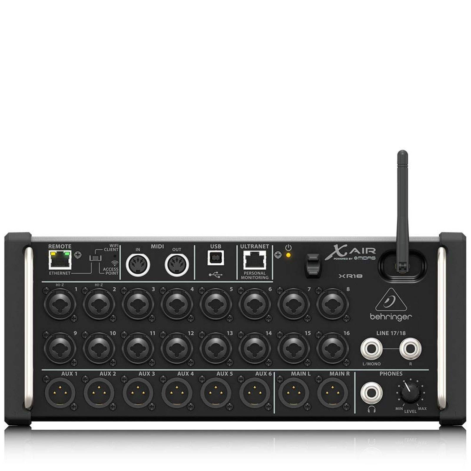 Beringer XR18 Mezcladora de Rack 18 canales para Ipad o Tablet.
