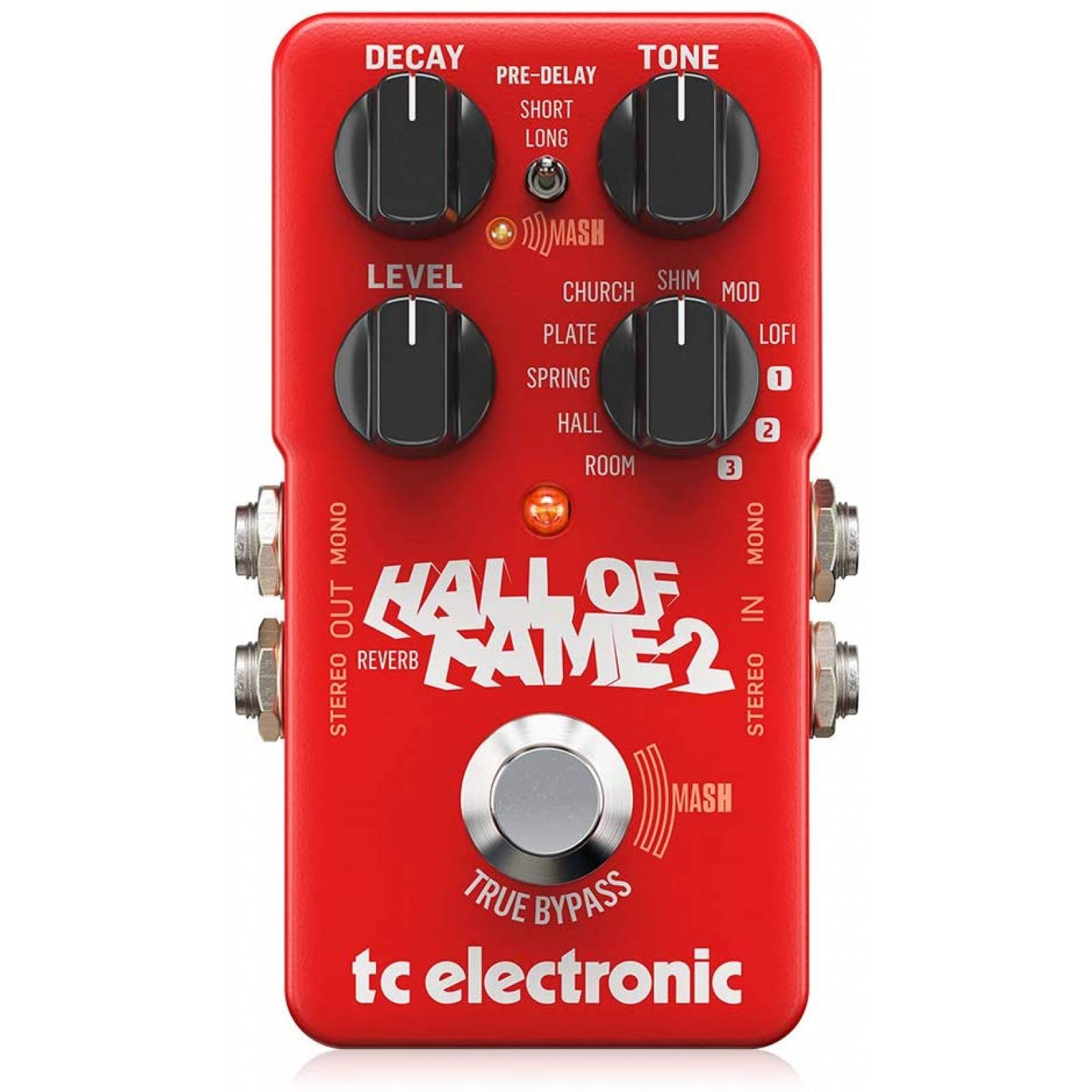 TC Electronic Hall of Fame 2 Pedal Reverb para Guitarra