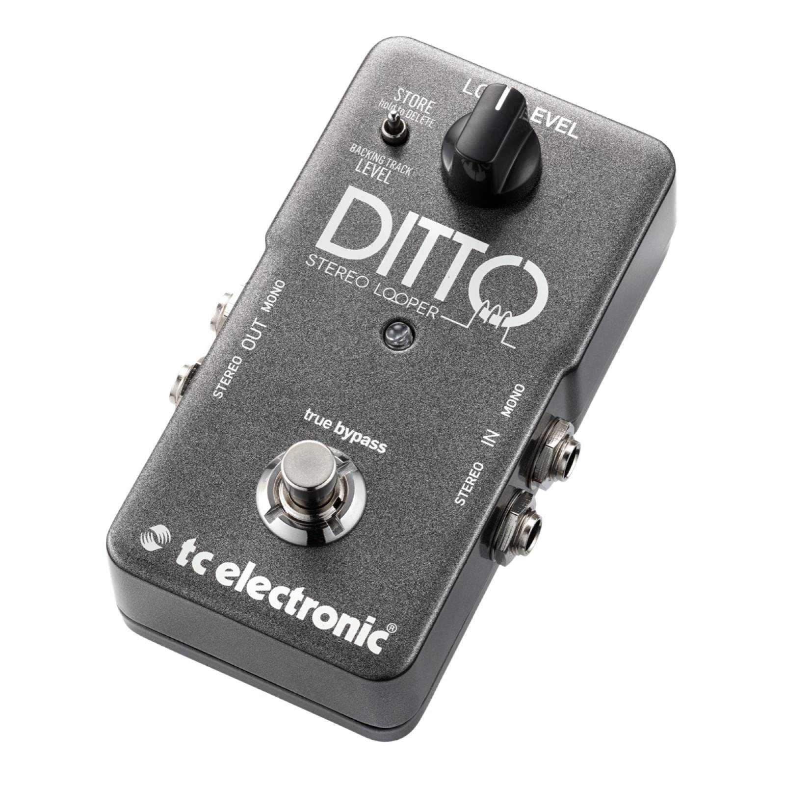 TC Electronic Ditto Stereo Looper Pedal Looper para Guitarra