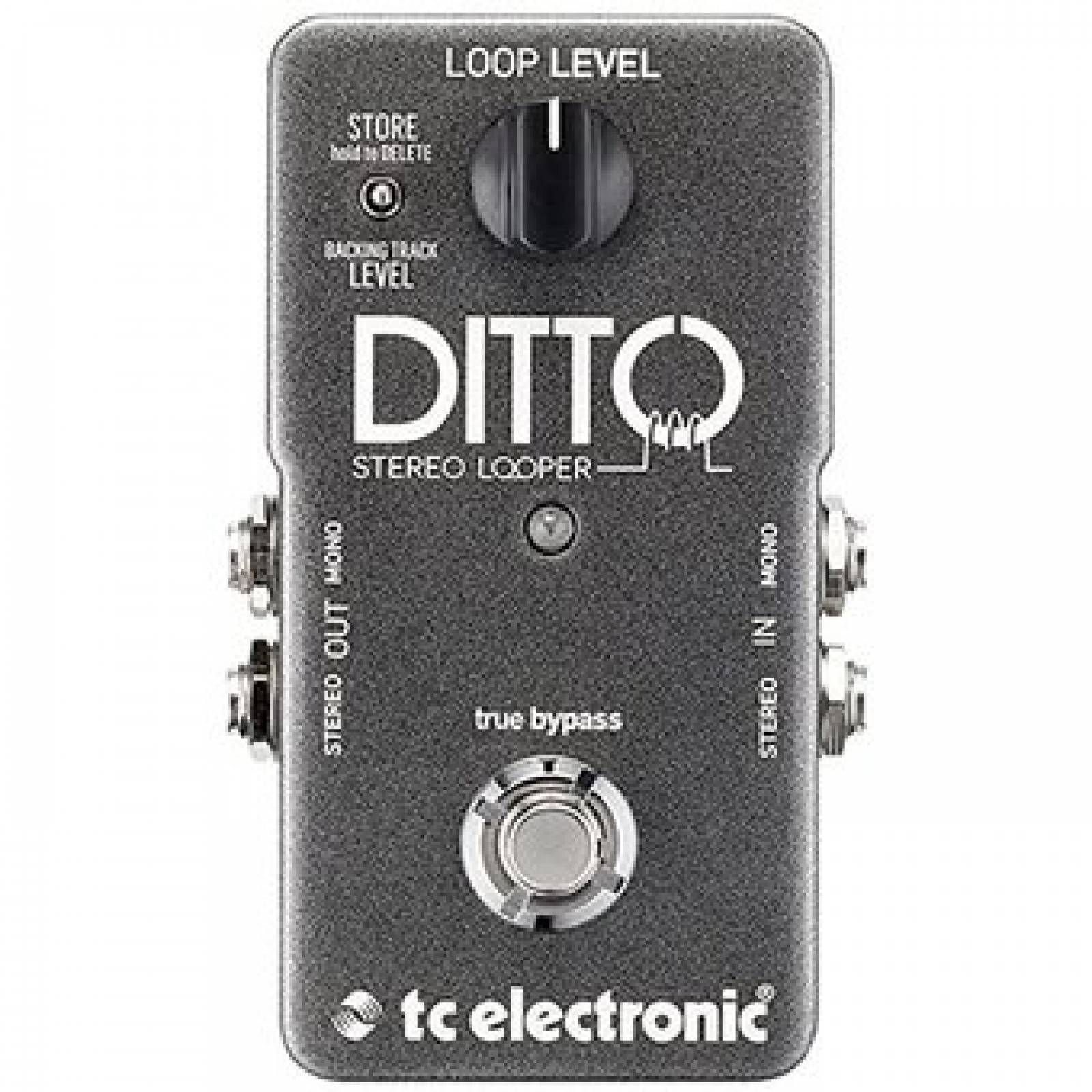 TC Electronic Ditto Stereo Looper Pedal Looper para Guitarra