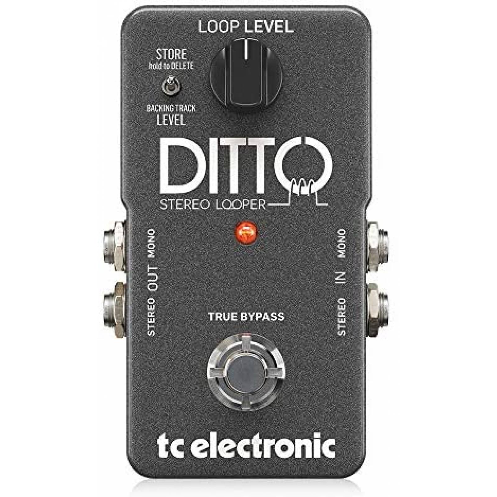 TC Electronic Ditto Stereo Looper Pedal Looper para Guitarra