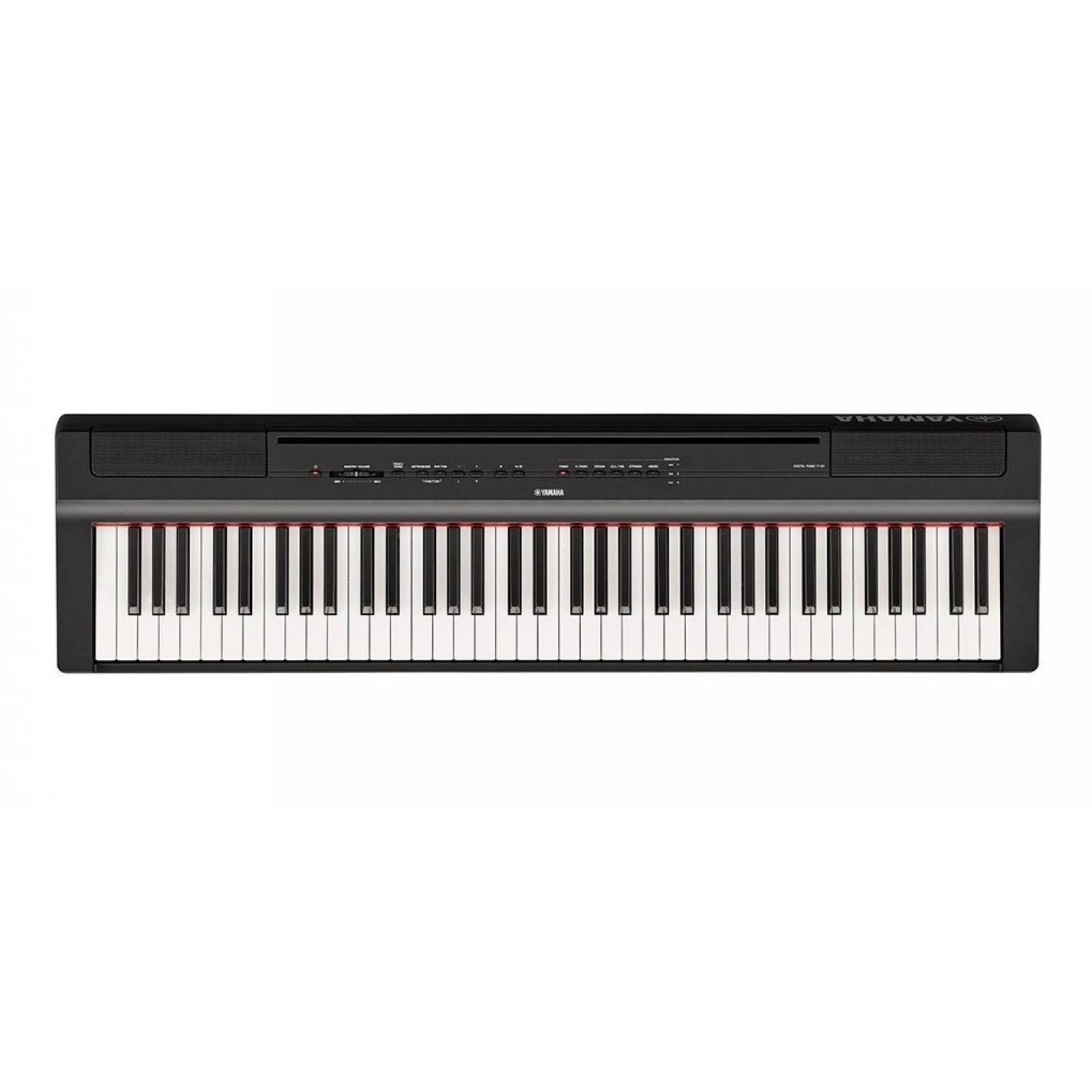 Piano Digital Intermedio 73 Teclas Yamaha P121B-Negro