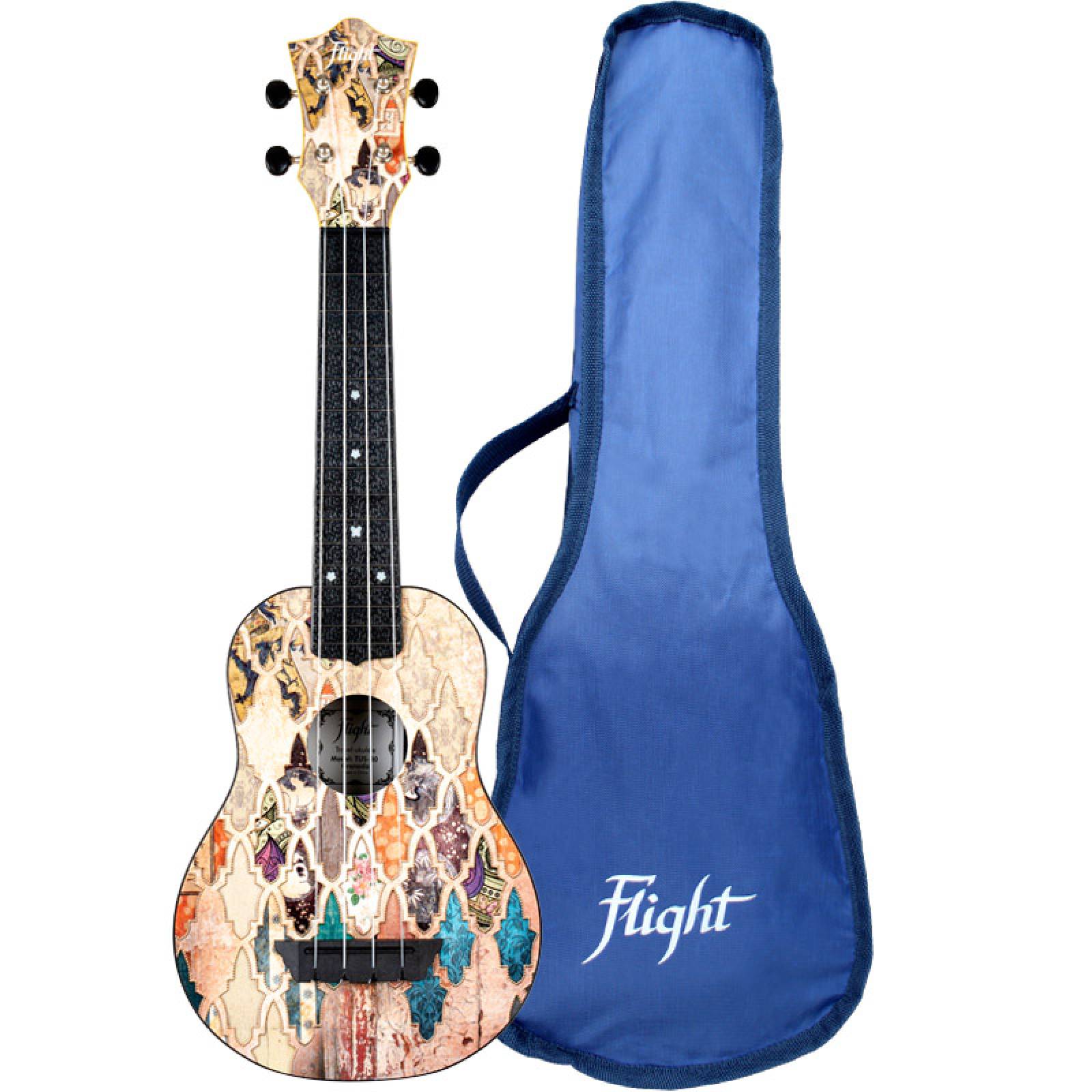 FLIGHT TUS40-GRAN - UKELELE SOPRANO C/FUNDA
