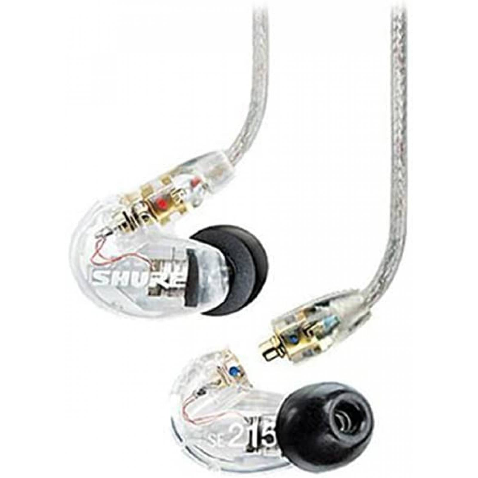 Monitor Personal Y Audifonos Shure SE215-CL In Ear-Transparente