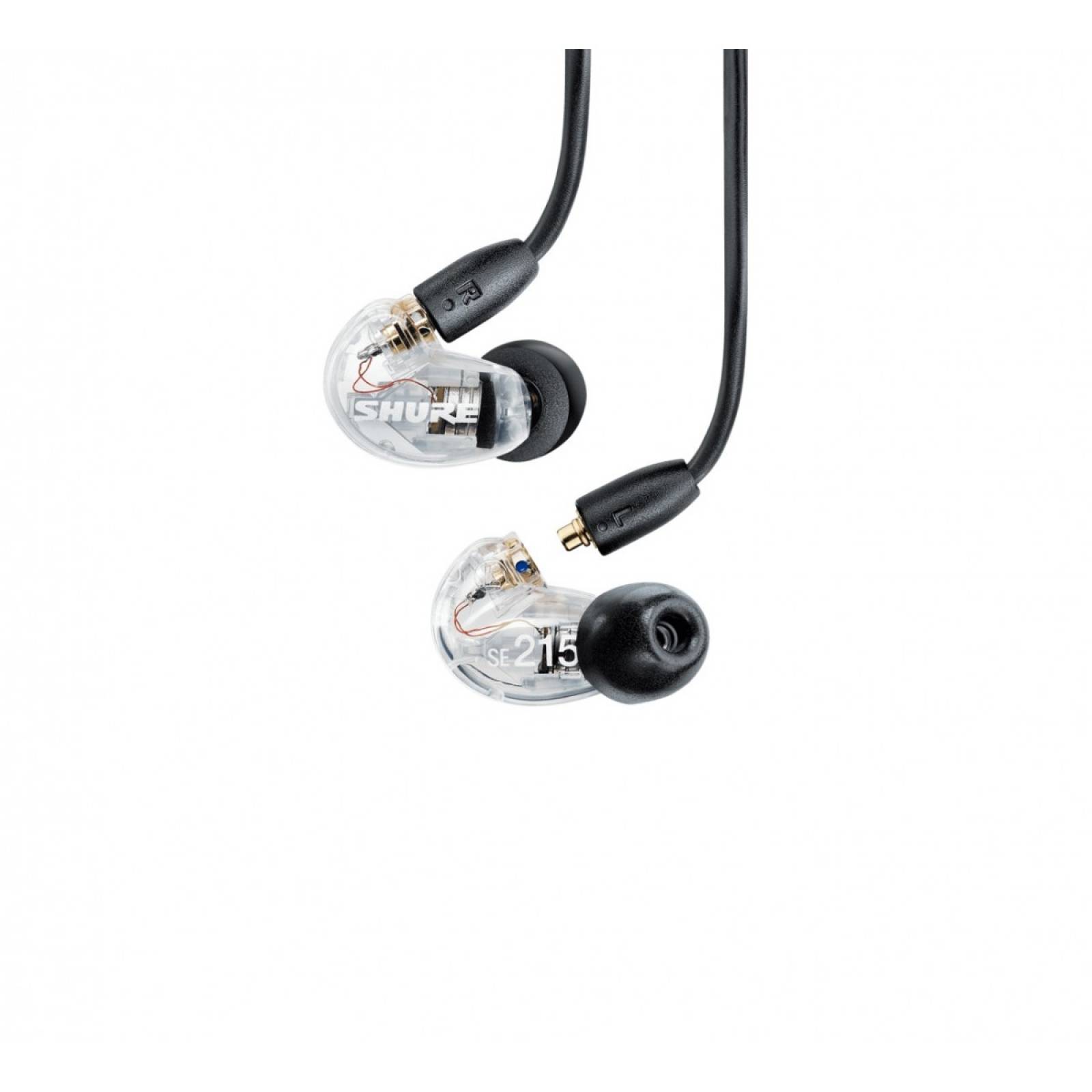Monitor Personal Y Audifonos Shure SE215-CL In Ear-Transparente