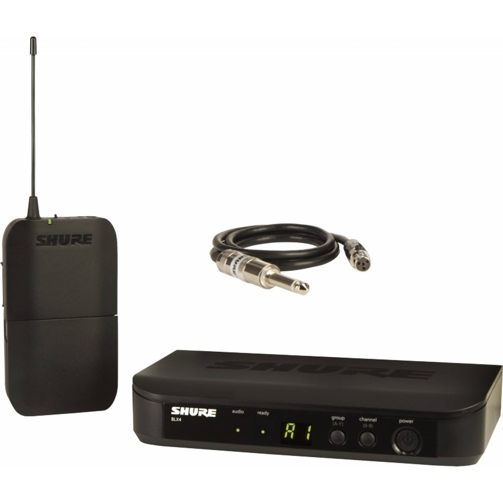 Sistema Inalambrico para Guitarra y Bajo Shure BLX14 - Negro