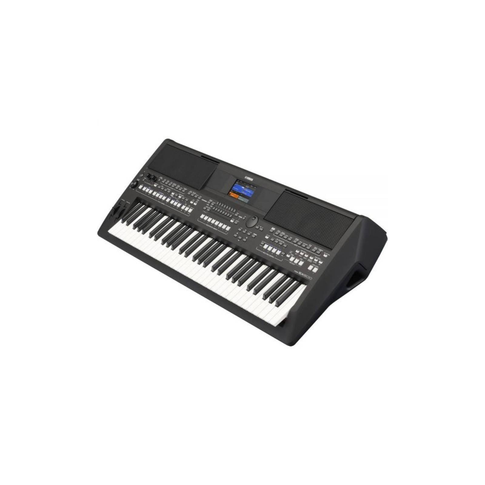 Teclado Workstation 61 Teclas Yamaha PSR SX600-Negro.