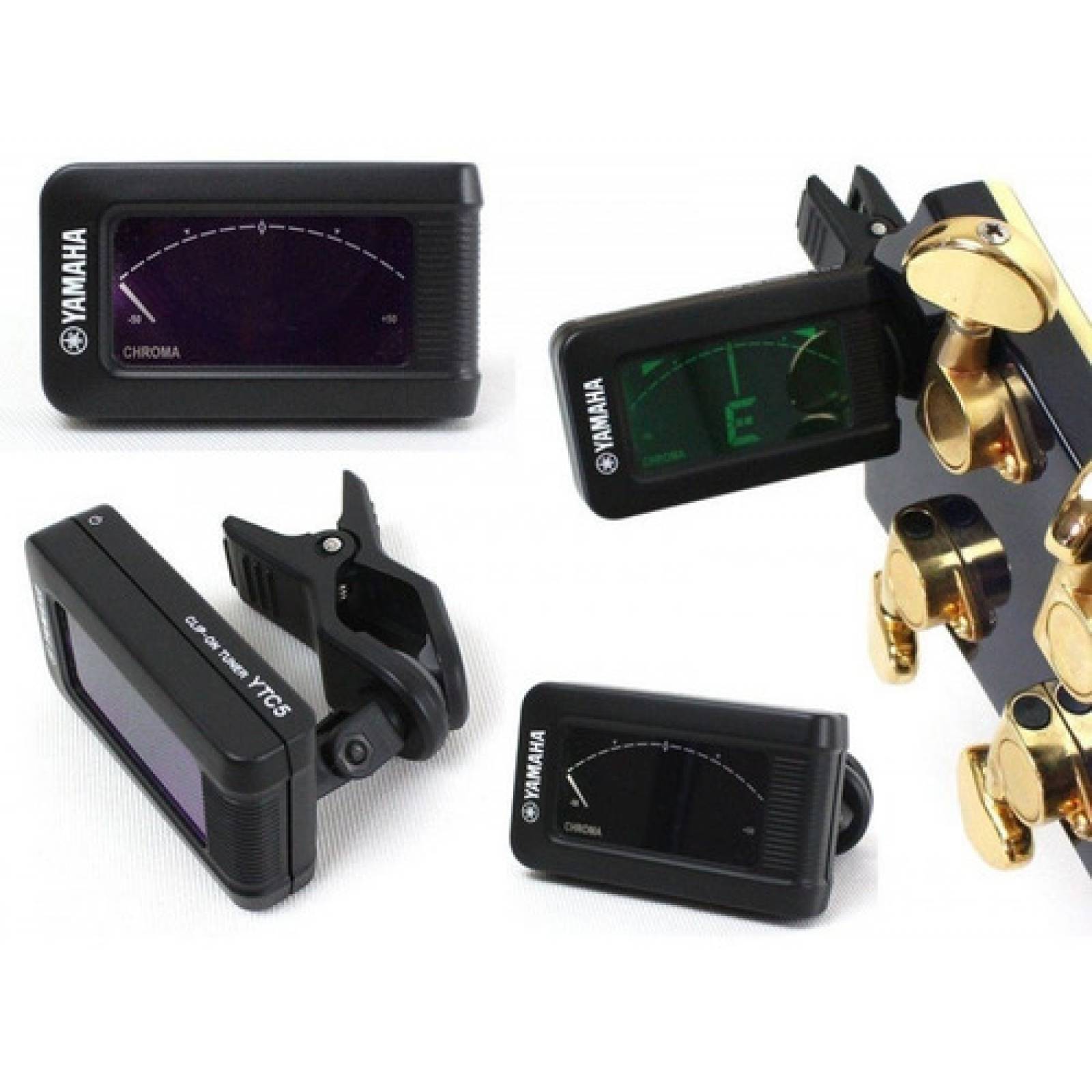 Afinador De Clip Para Guitarra Y Bajo Yamaha YTC5