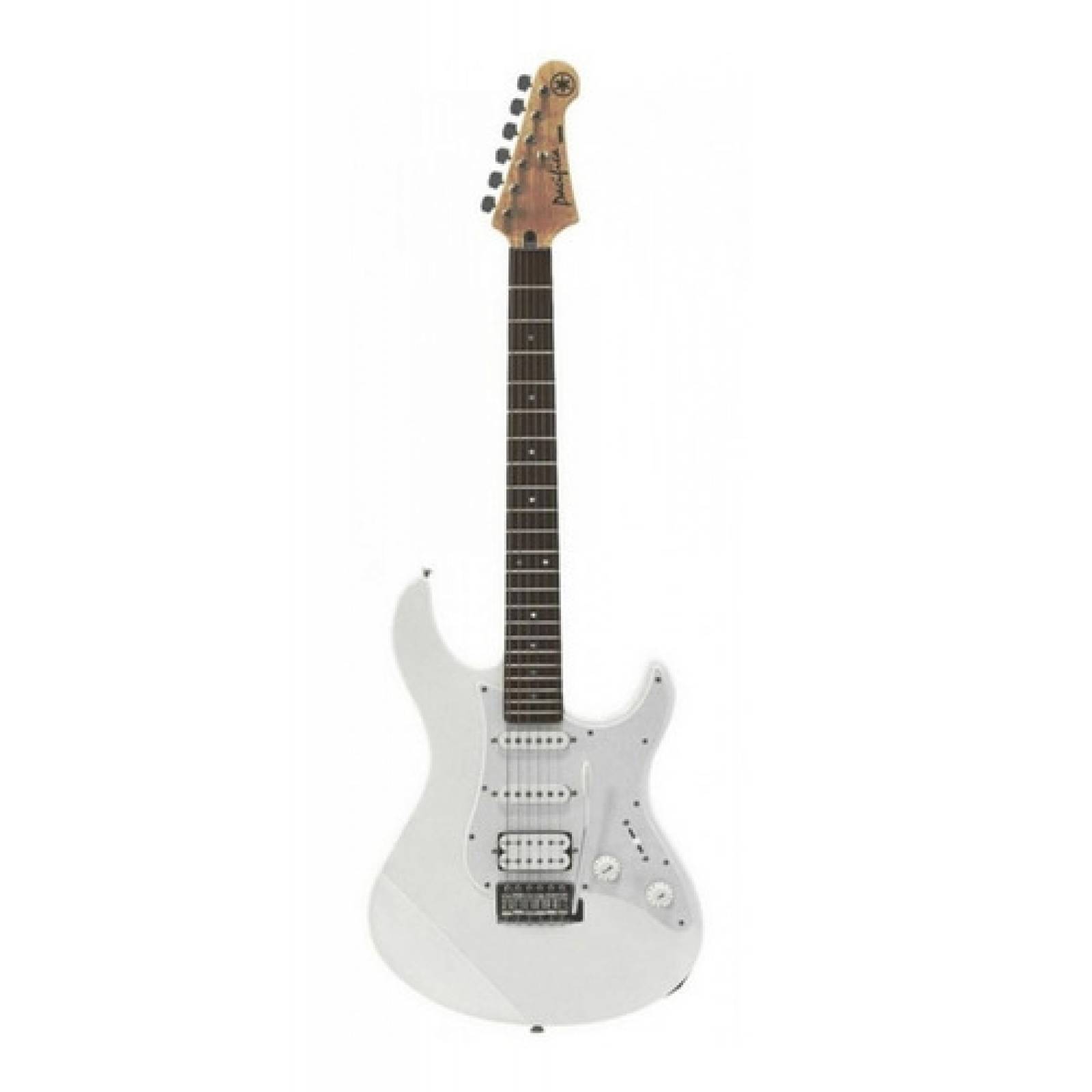 Guitarra Eléctrica Funda Base y Afinador Yamaha Pacifica PAC012-Blanca