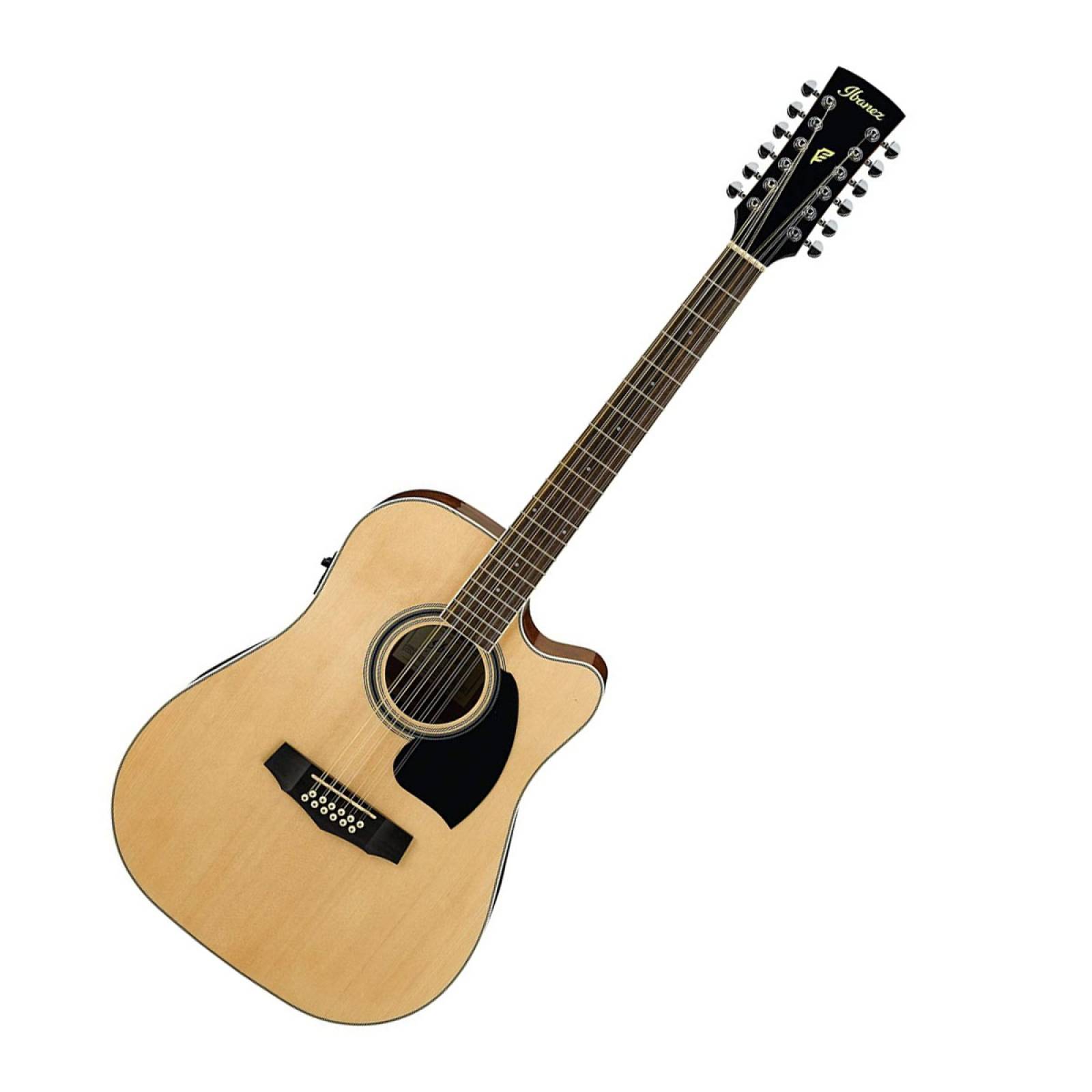 Guitarra Electroacustica de 12 Cuerdas IBANEZ PF1512ECE-Natural