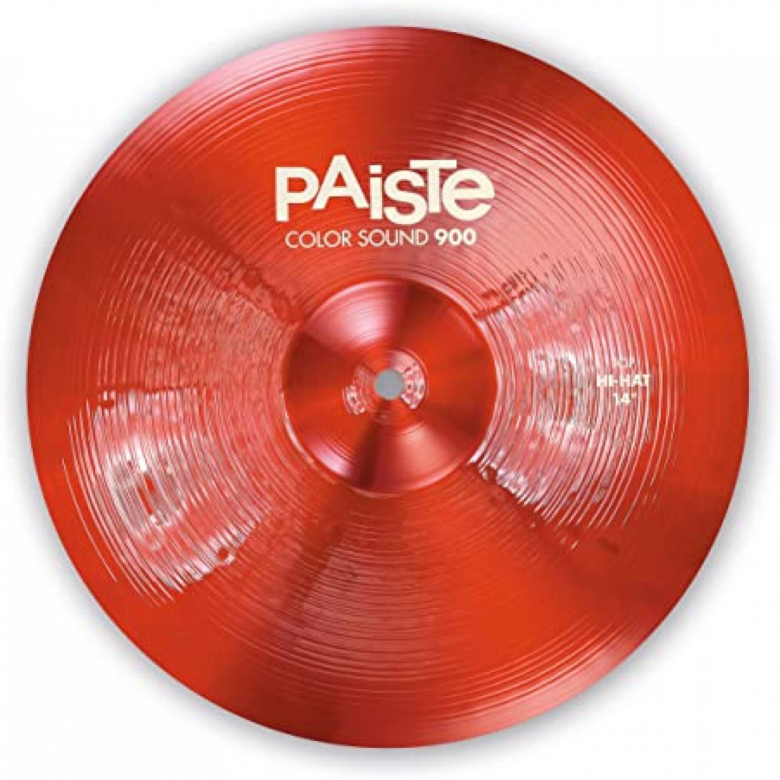Platillos Hi-Hats 14" PAISTE Color Sound 900 1923714 Rojo