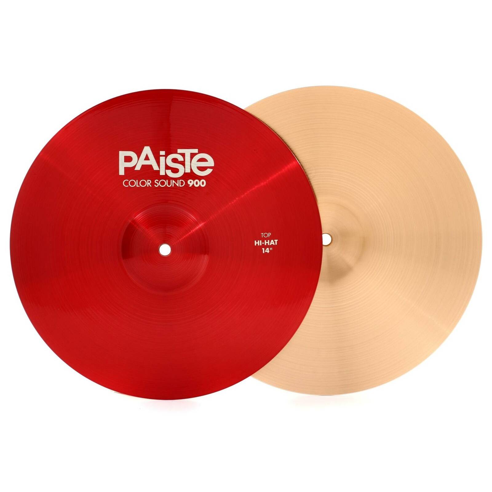 Platillos Hi-Hats 14" PAISTE Color Sound 900 1923714 Rojo