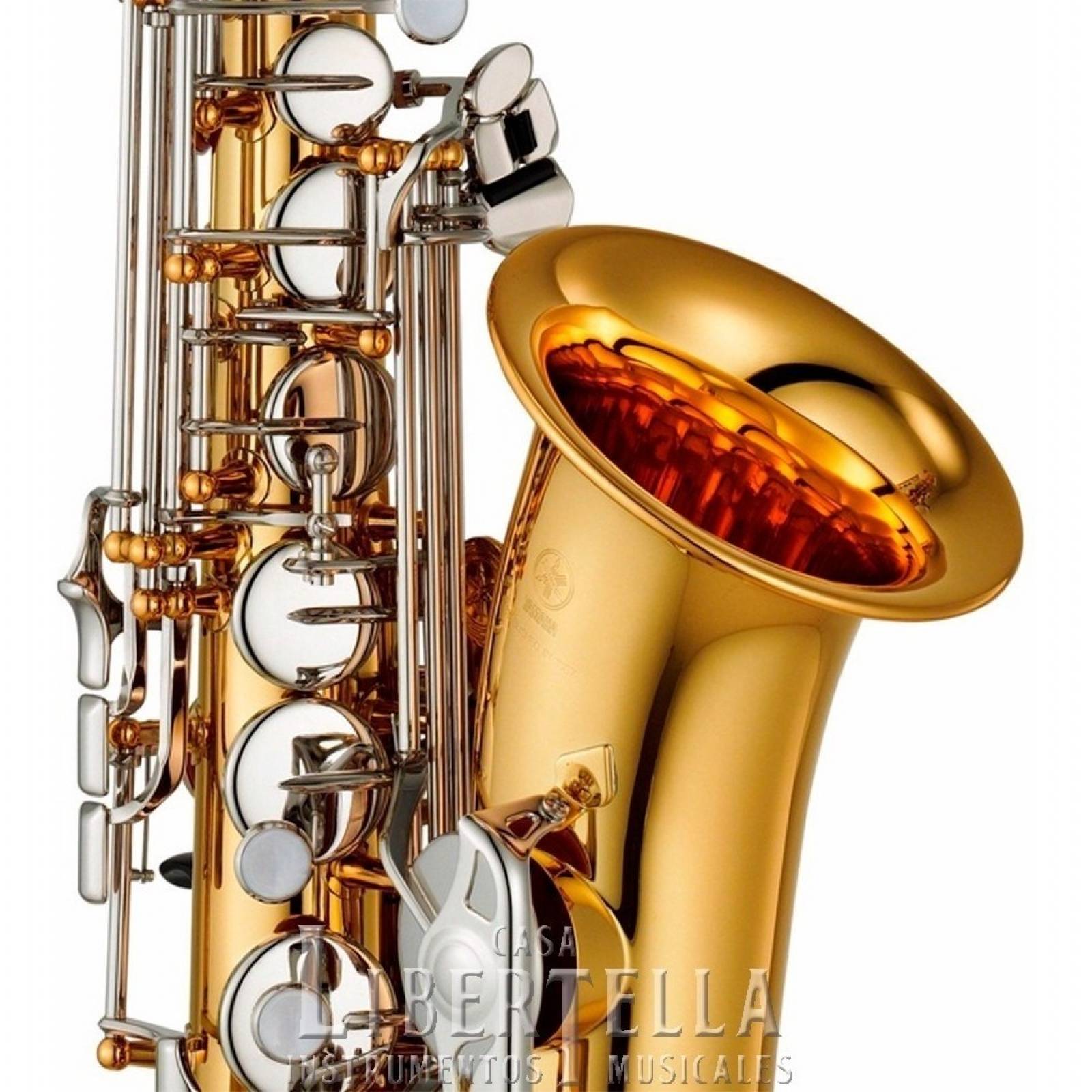 Yamaha Yas26 Saxofón Alto Estandar Eb Con Estuche.