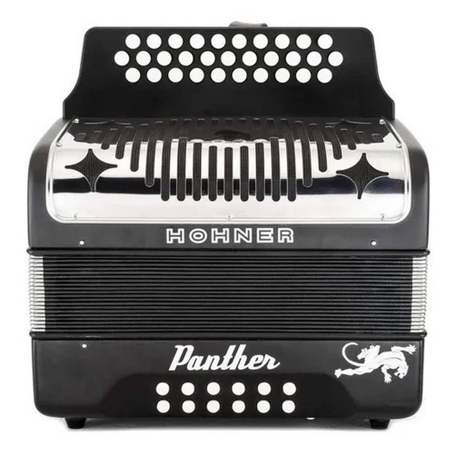 Hohner Panther A4800 Acordeón Diatónico Sol 31 Boton 12 Bajo 