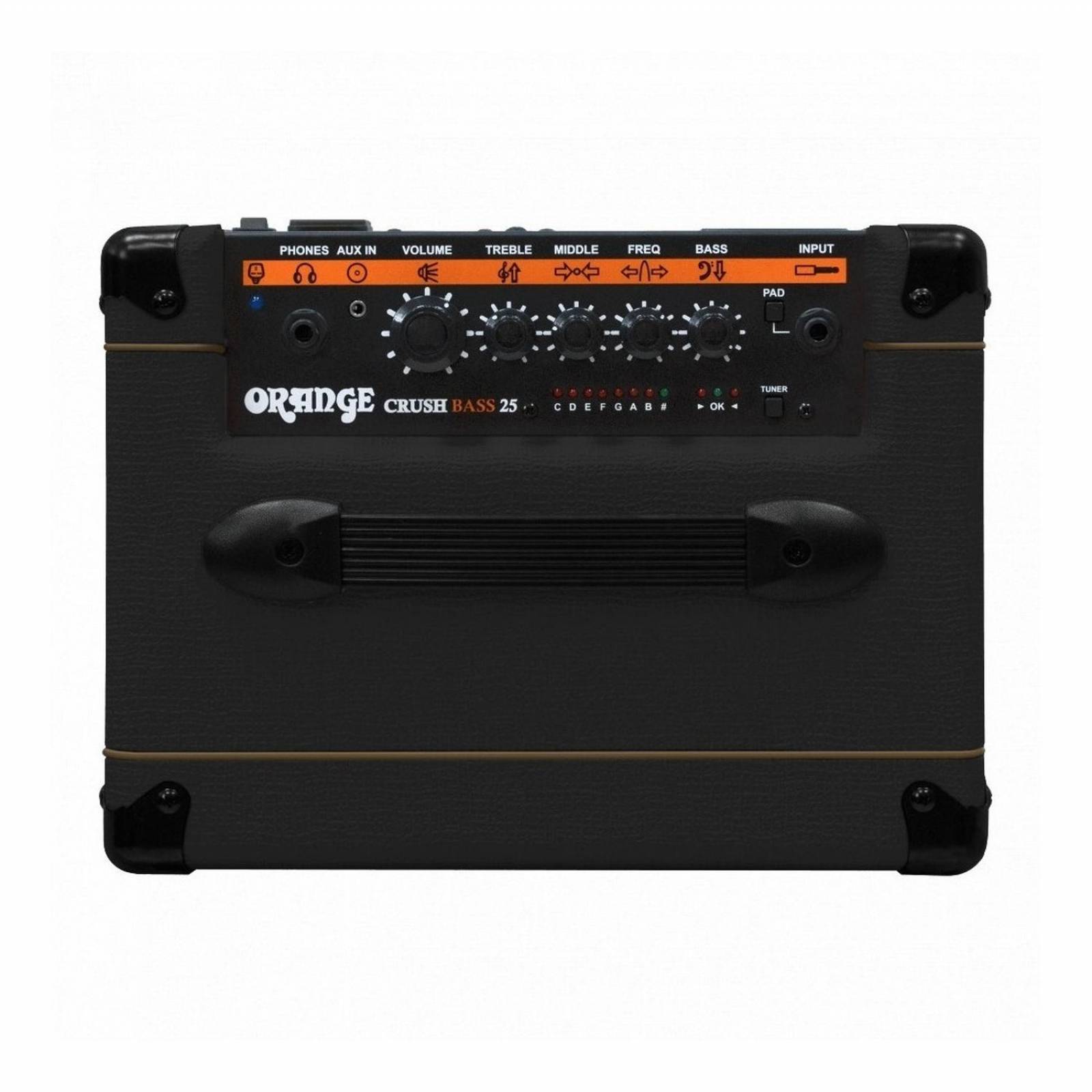 Amplificador Orange Crush Bass 25 Para Bajo De 25w Negro