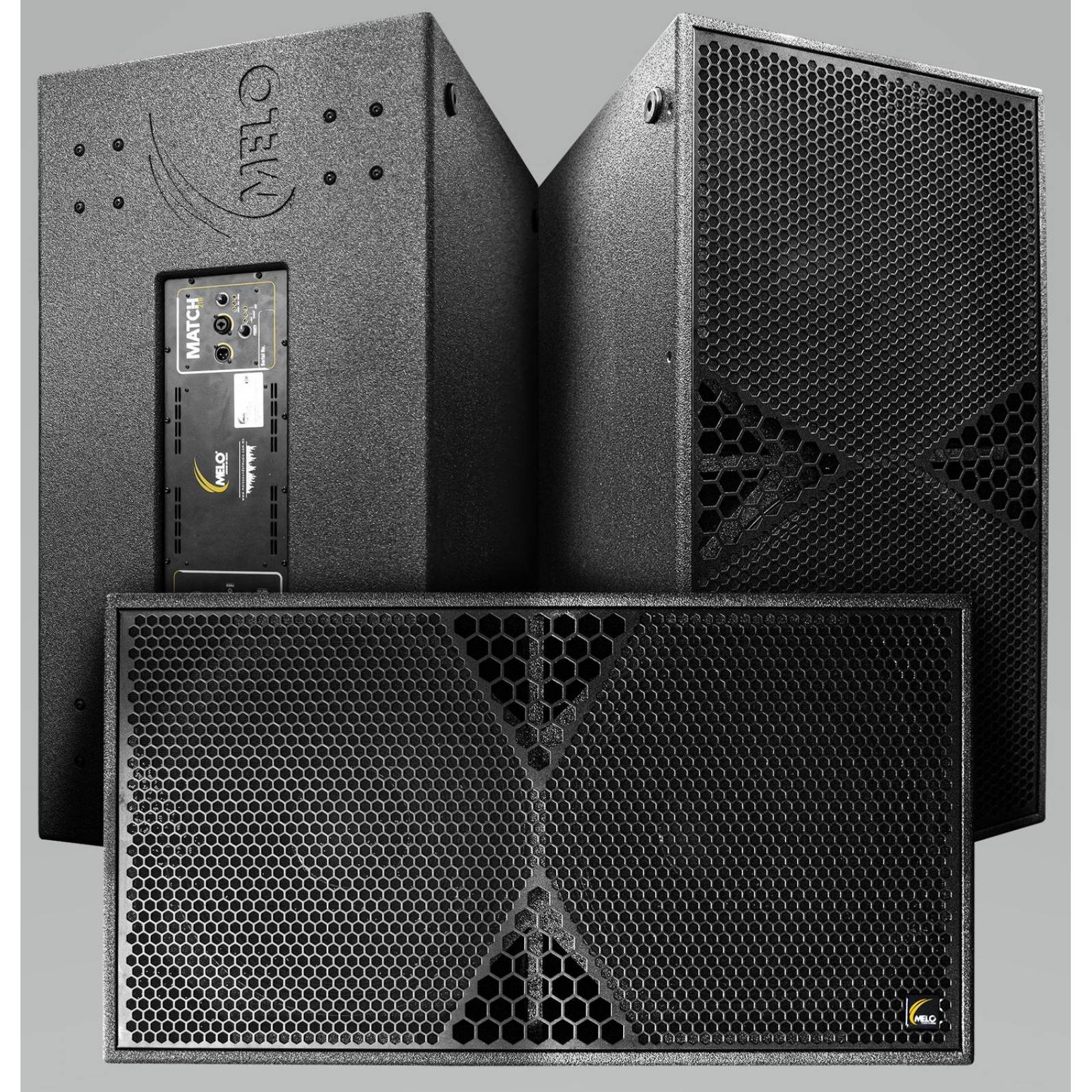 Melo Match 218 Subwoofer Doble Activo de 2x18'' 1500w 132dB 
