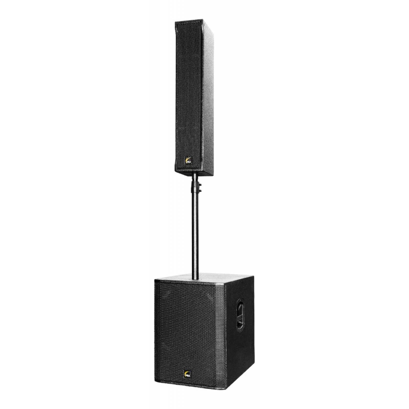 Melo Nt 1000 Sistema de Audio Lineal Profesional 1000w 129db