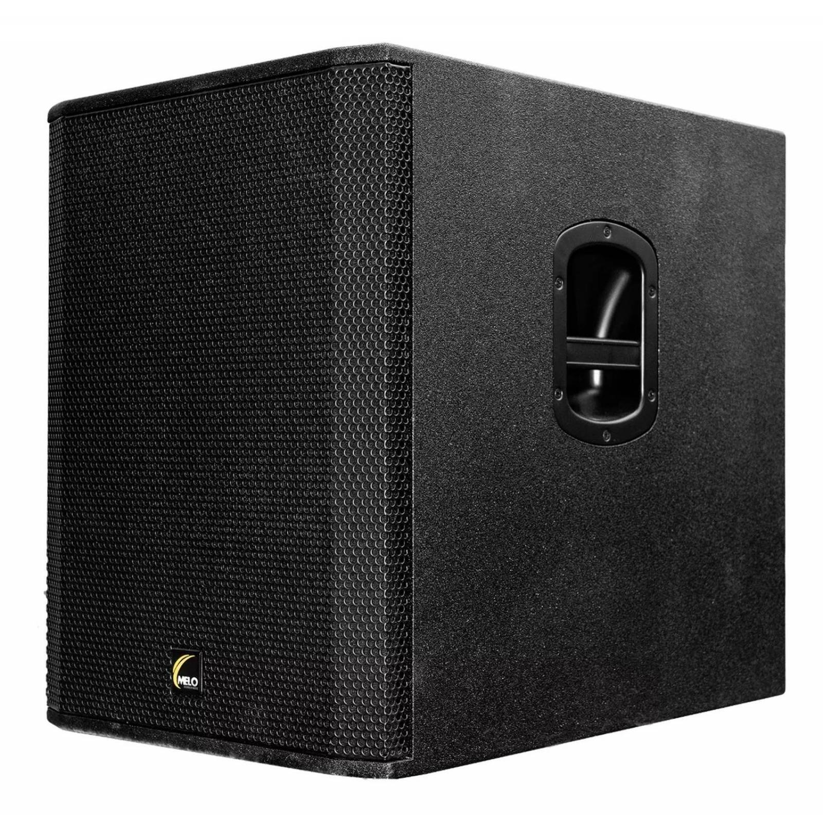Melo Nt 1000 Sistema de Audio Lineal Profesional 1000w 129db