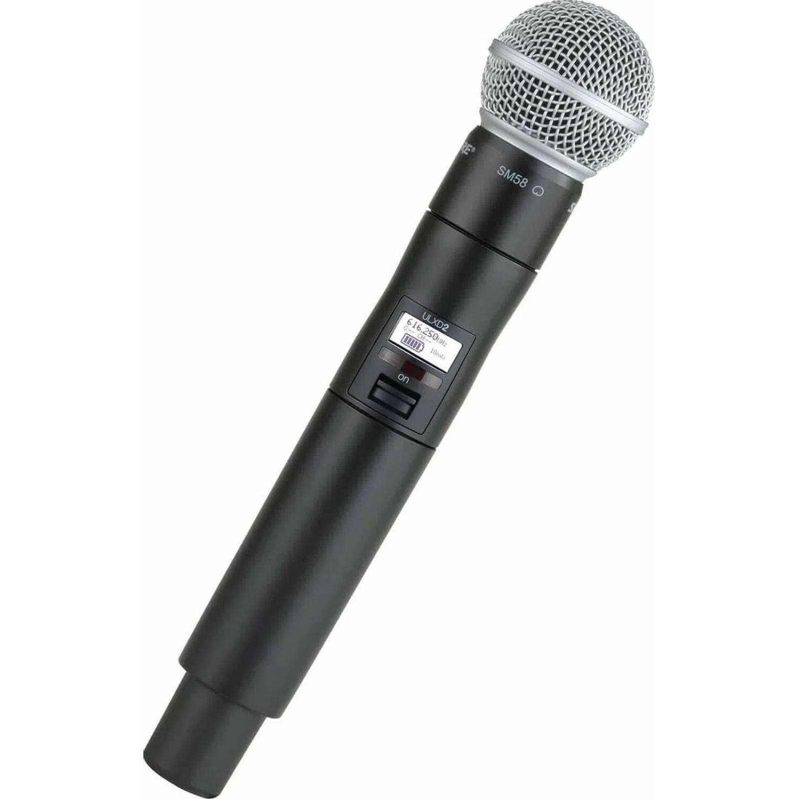 Shure ULXD2 SM58 Transmisor de Mano Inalámbrico Profesional 
