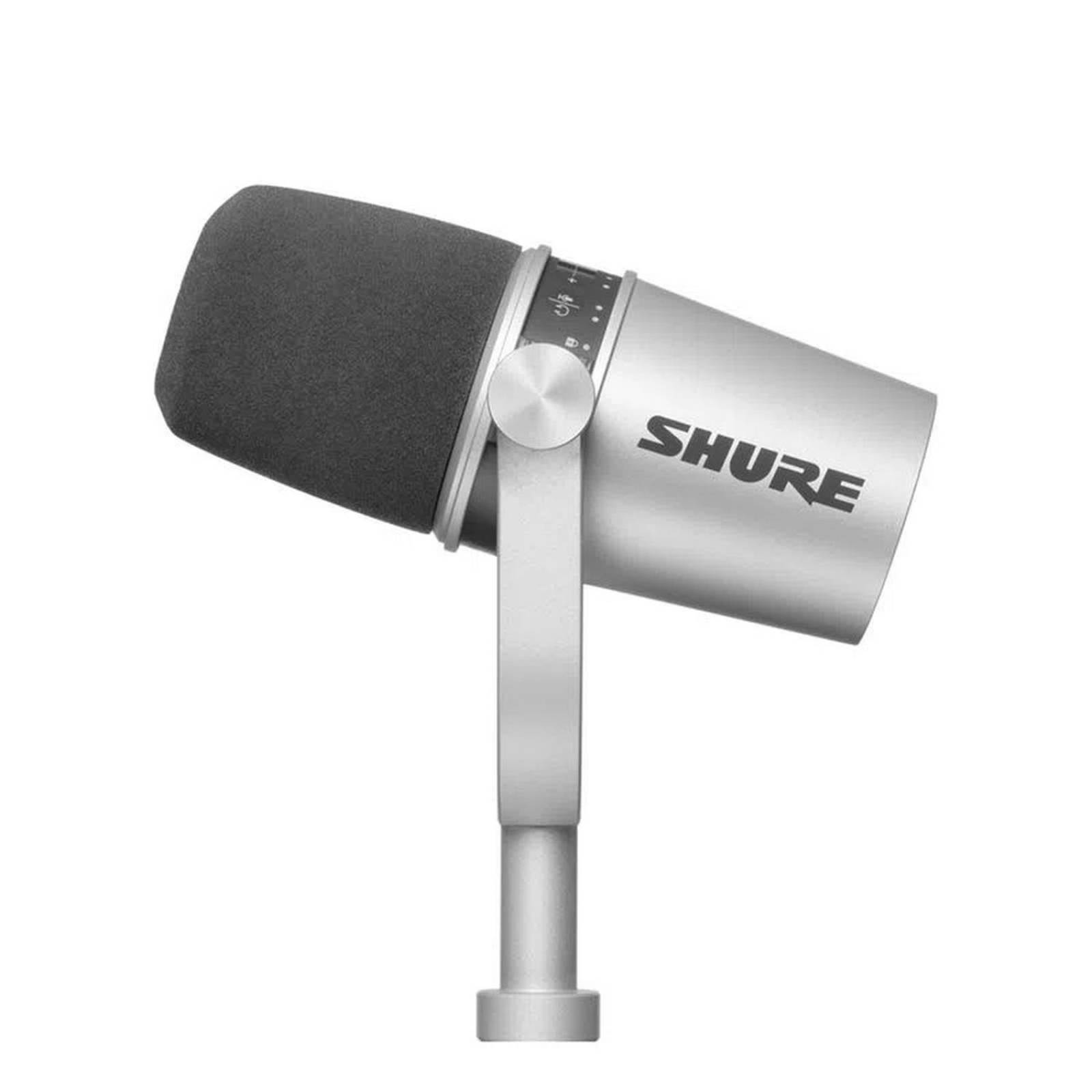 Shure Motiv Mv7-s Micrófono Digital para Podcast usb xlr