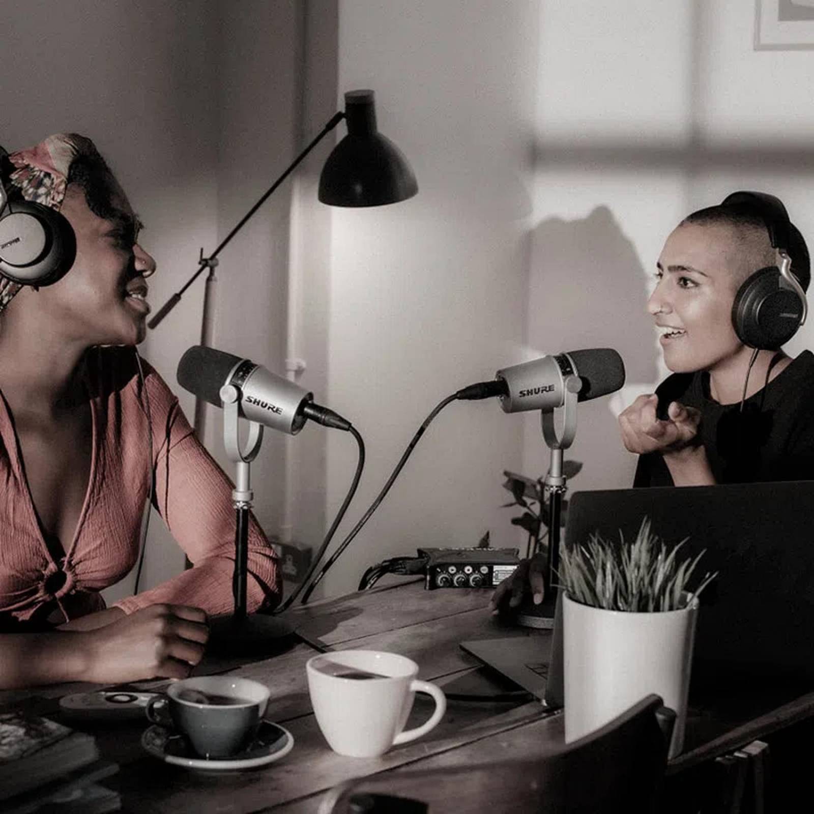 Shure Motiv Mv7-s Micrófono Digital para Podcast usb xlr