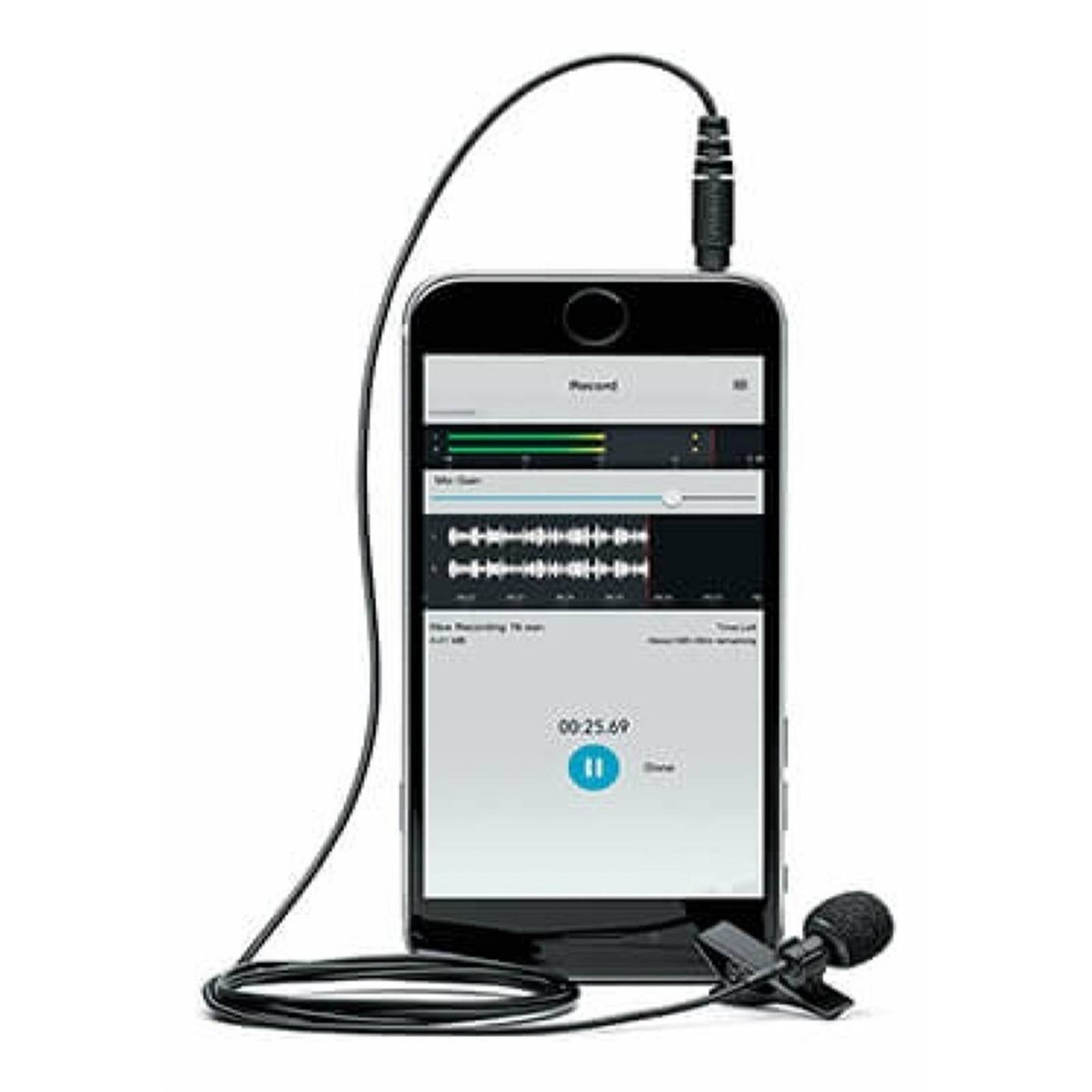 Microfono Lavalier Shure MVL Per IPhone - Con Connettore 3.5mm E Parabrezza - Foto 3