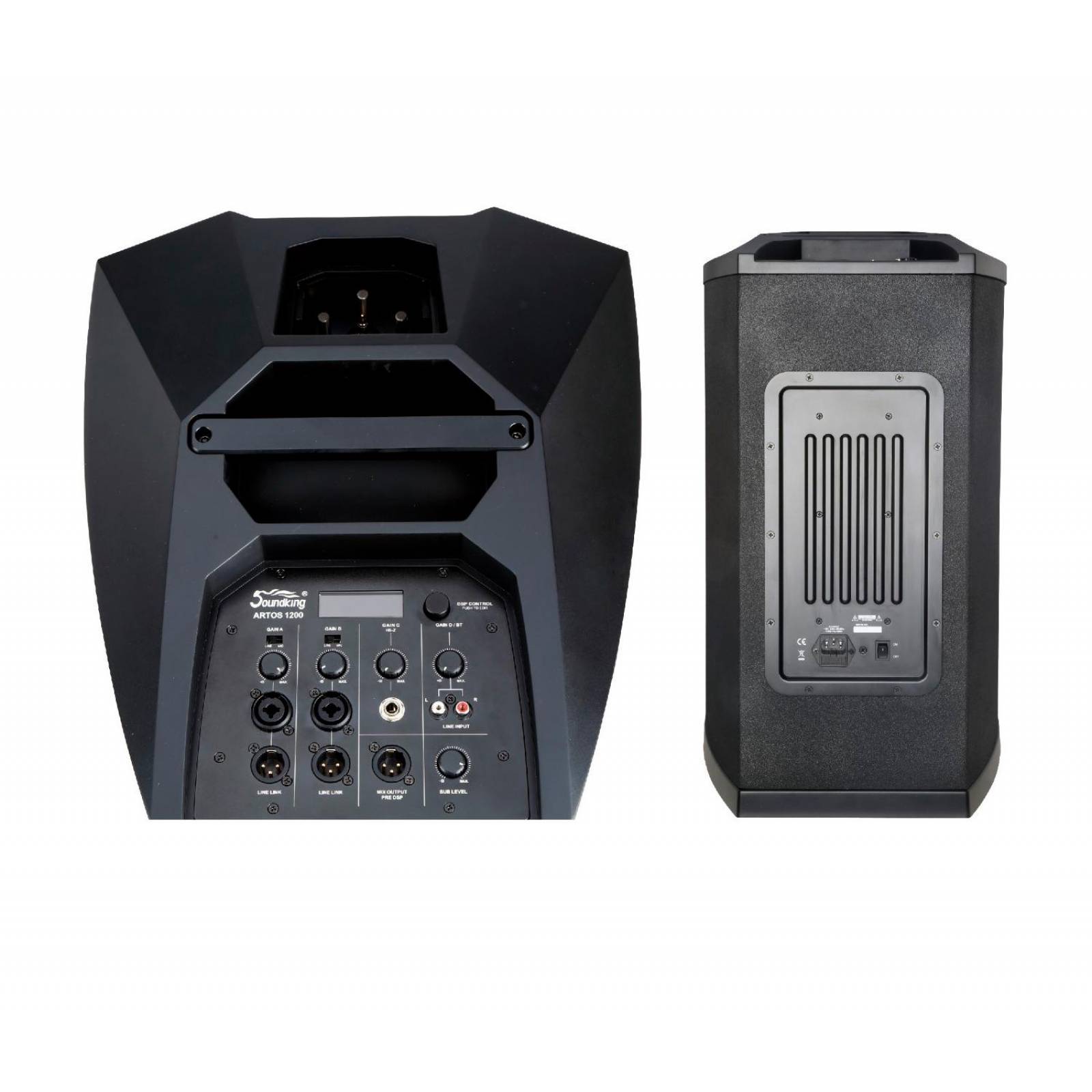 Soundking Artos 1200 Sistema Lineal de Audio 600w 4 Canales 