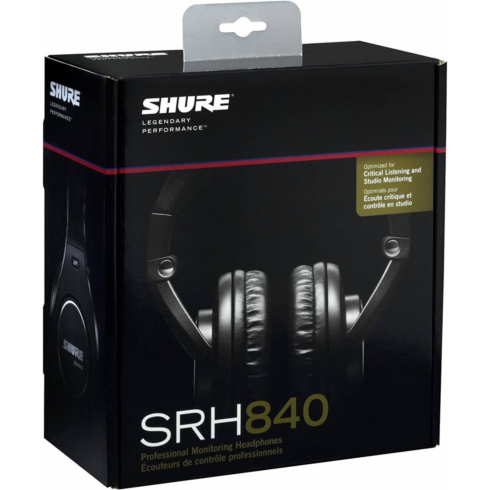 Shure Srh840 Audífonos Profesionales para Estudio y Monitoreo