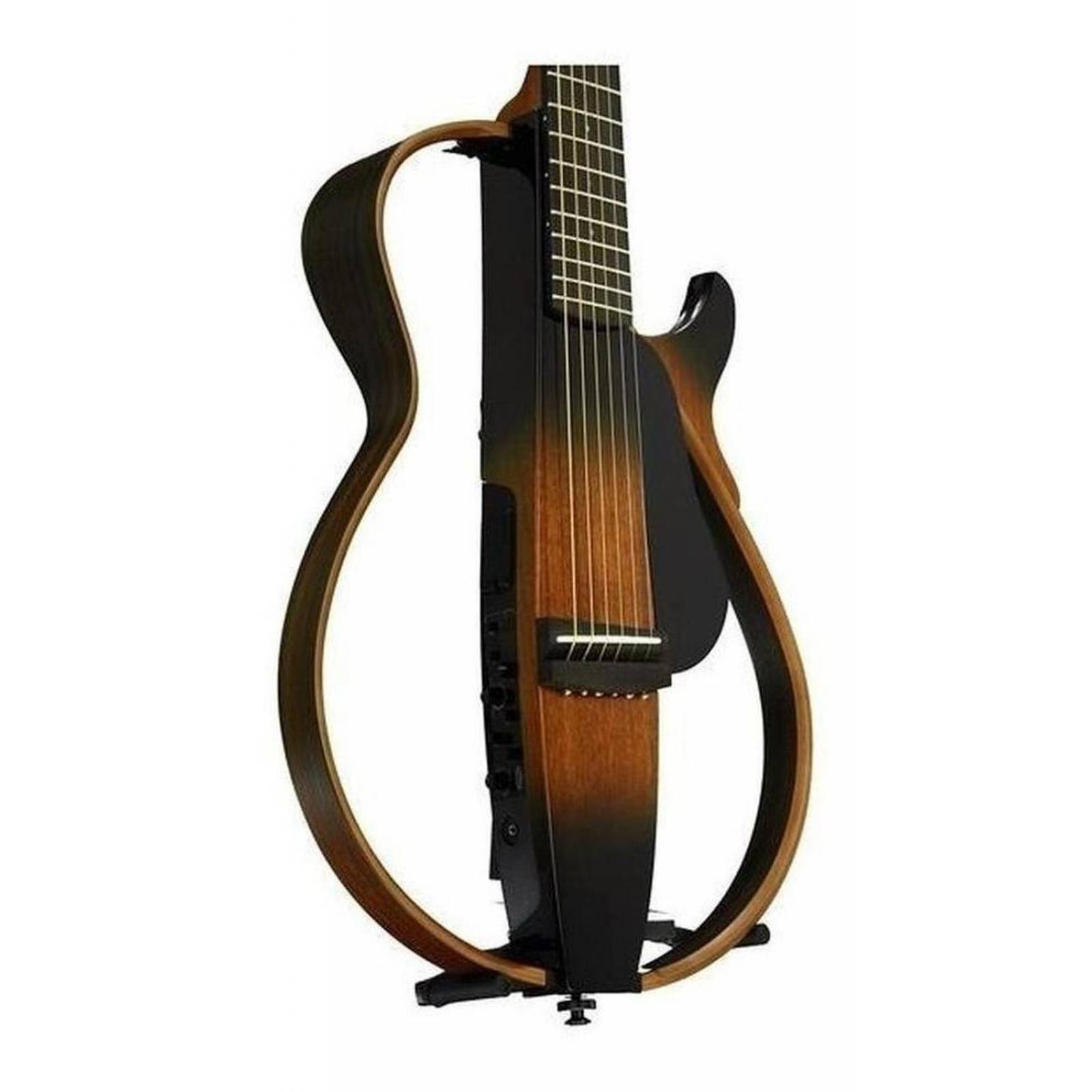 Yamaha Guitarra Silent Slg200s Cuerdas De Metal Tabaco 